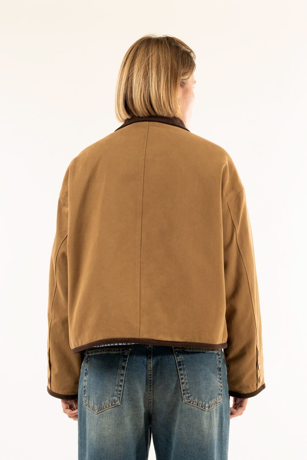 Giubbotto Trapuntato Check Kontatto