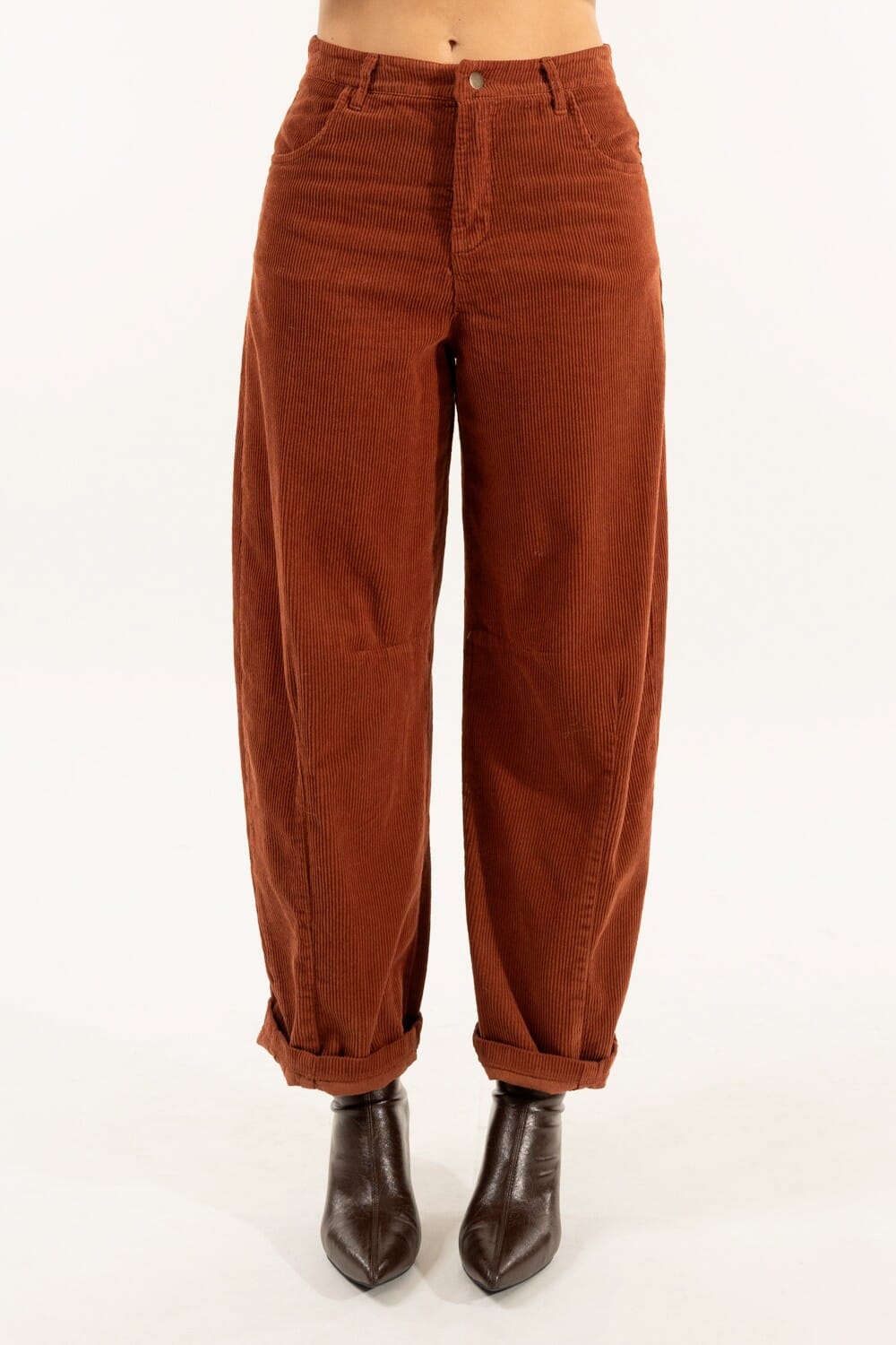 Pantalone Baloon Velluto Kontatto