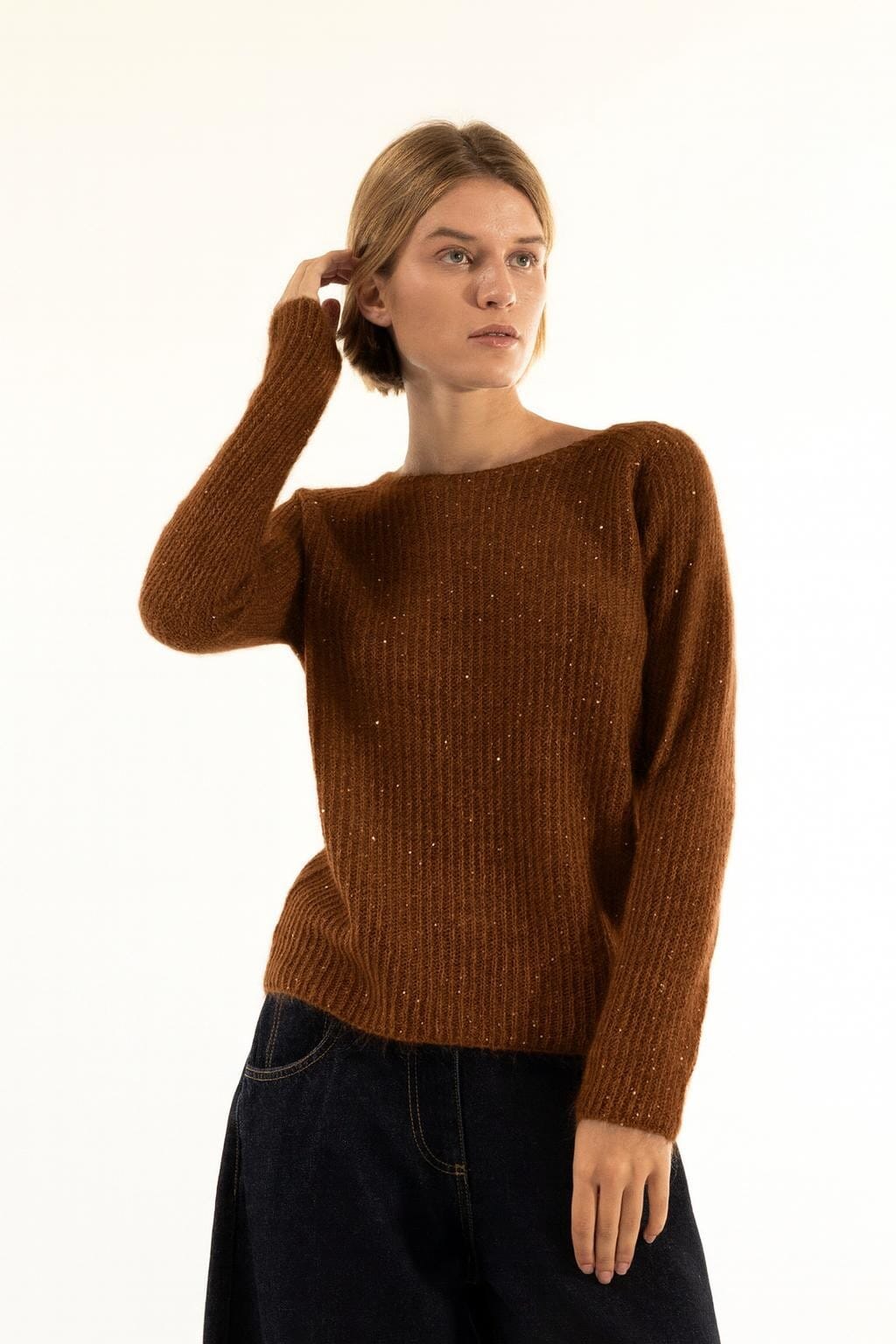 Maglia Scollo Barca Kontatto