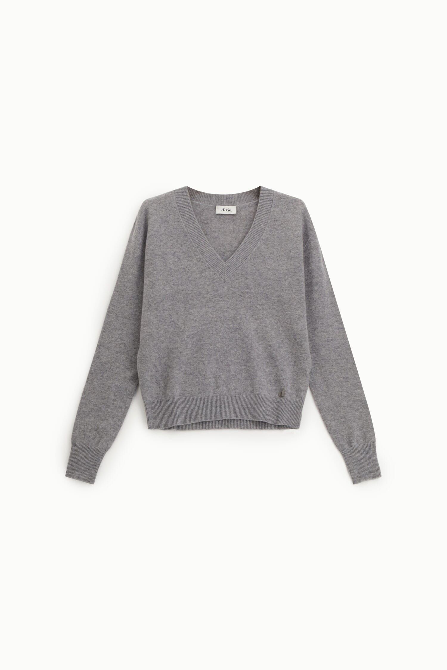 Maglione Scollo A V Vestibilità Regolare Dixie