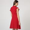 Dress Ruffles Red Fracomina