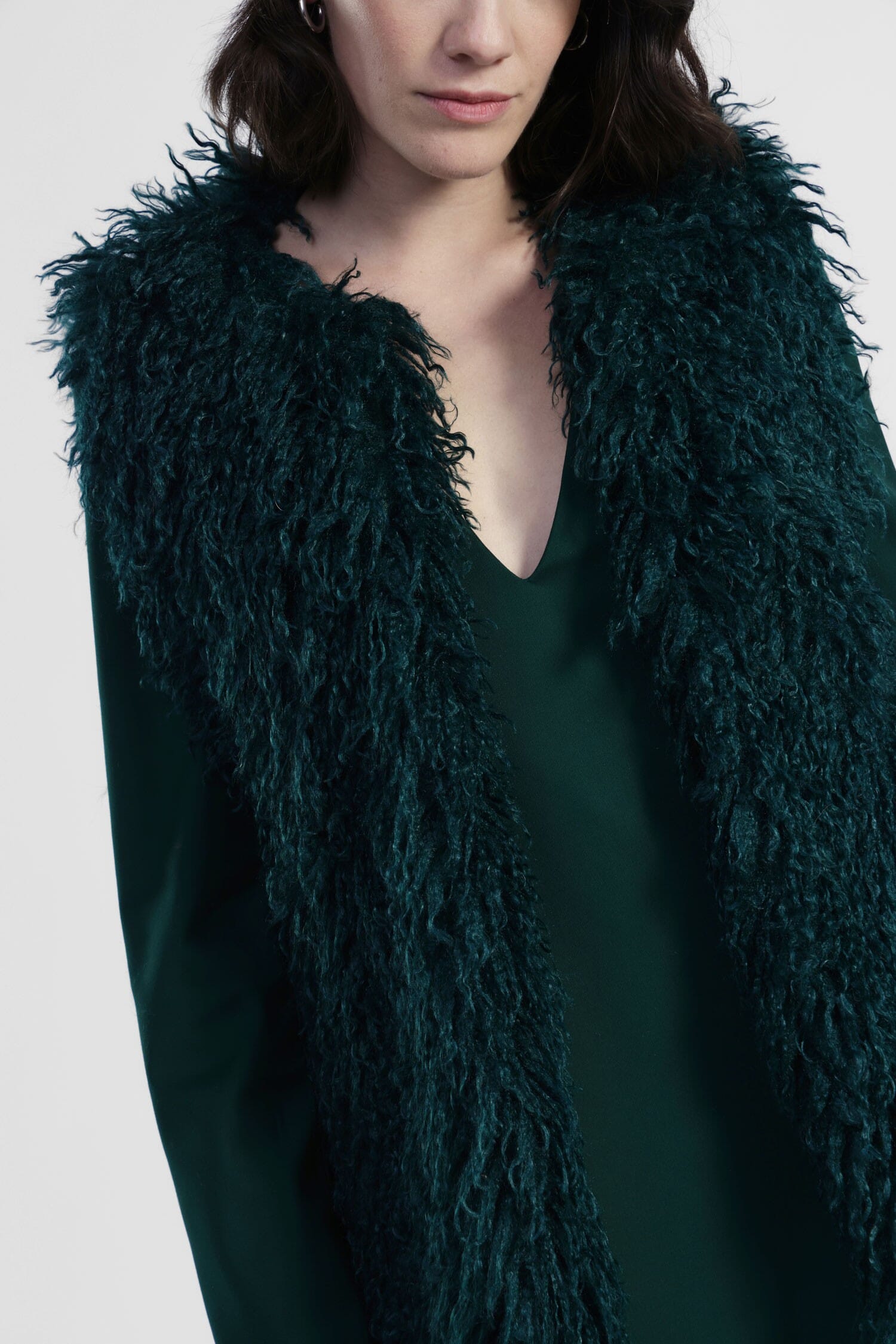 Eco-Fur Gilet Con Vestibilità Regolare Dixie