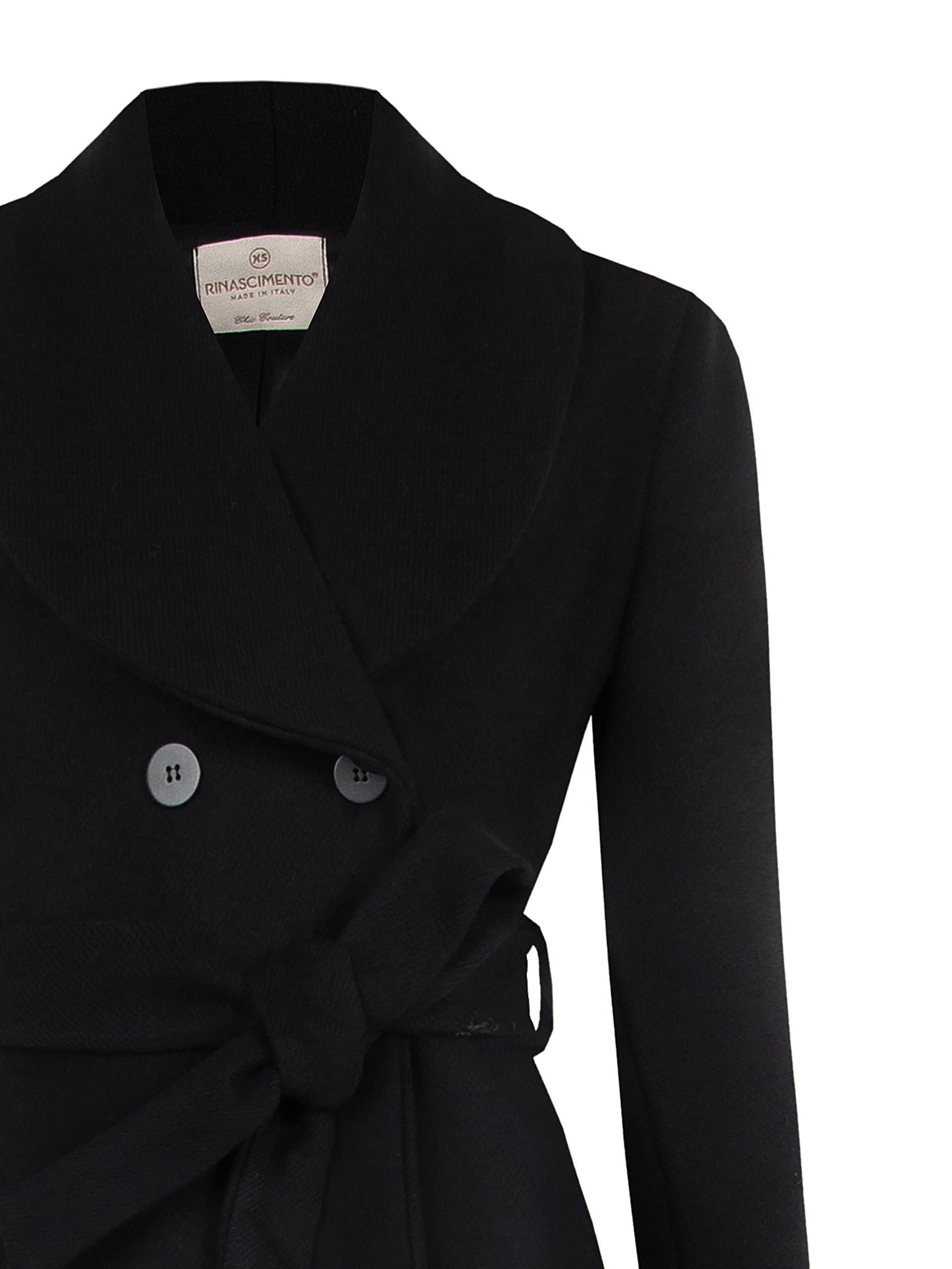 Cappotto Lungo Con Cintura Coordinata Rinascimento