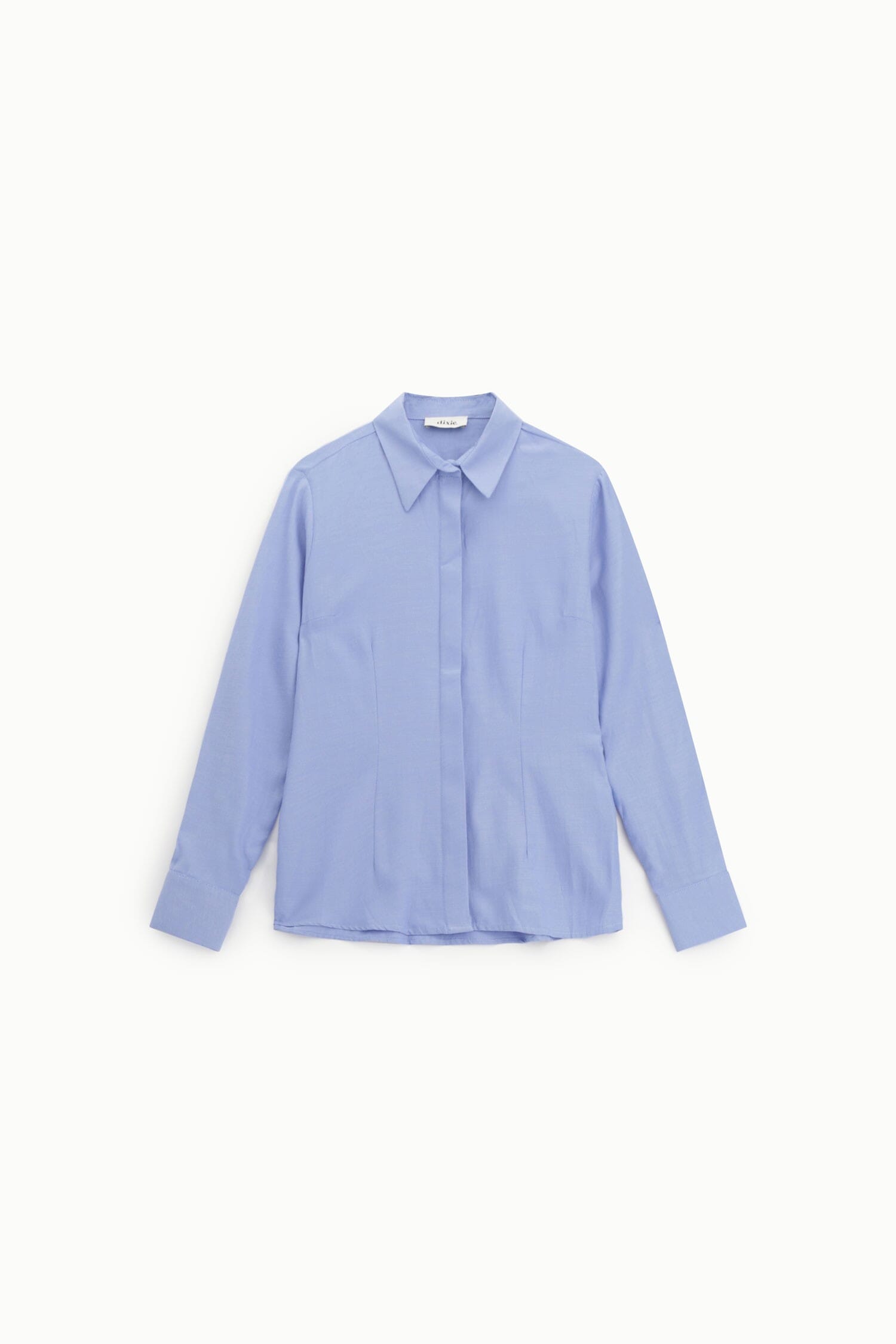 Camicia Con Colletto Classico E Bottoni Nascosti Dixie