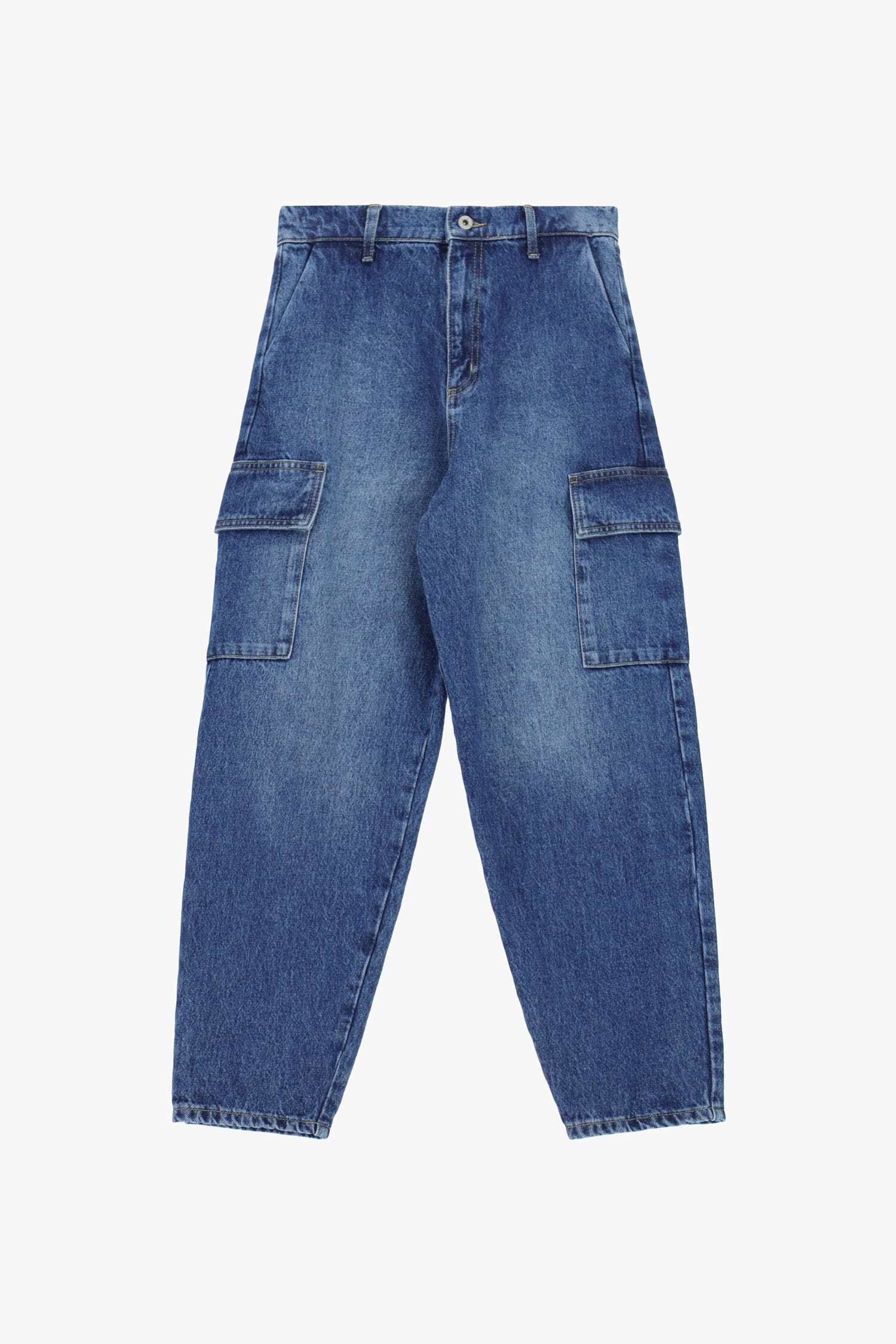 Jeans baloon avec poches latérales cargo Dixie