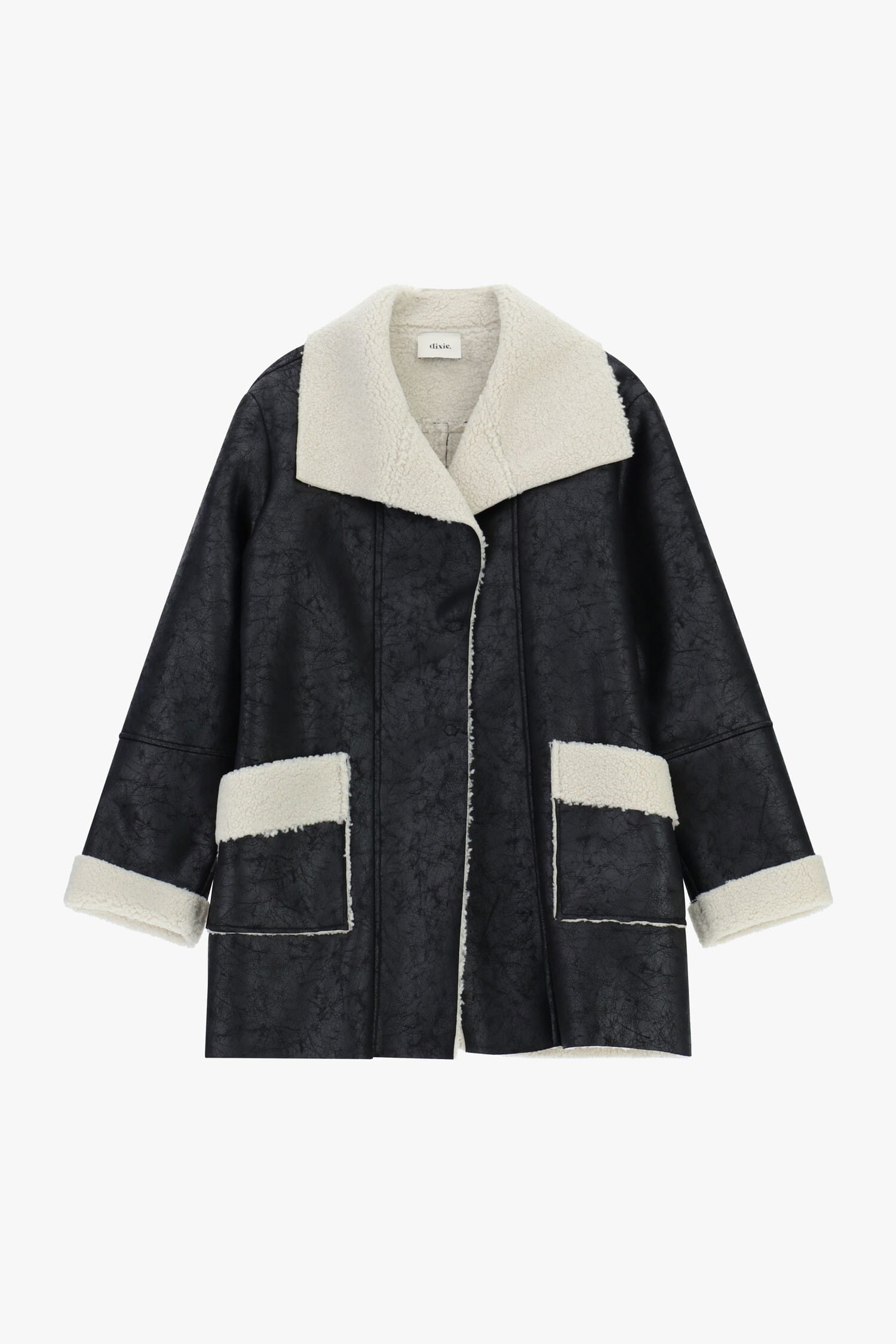 Cappotto Con Interno Effetto Pelliccia E Bottoni Dixie