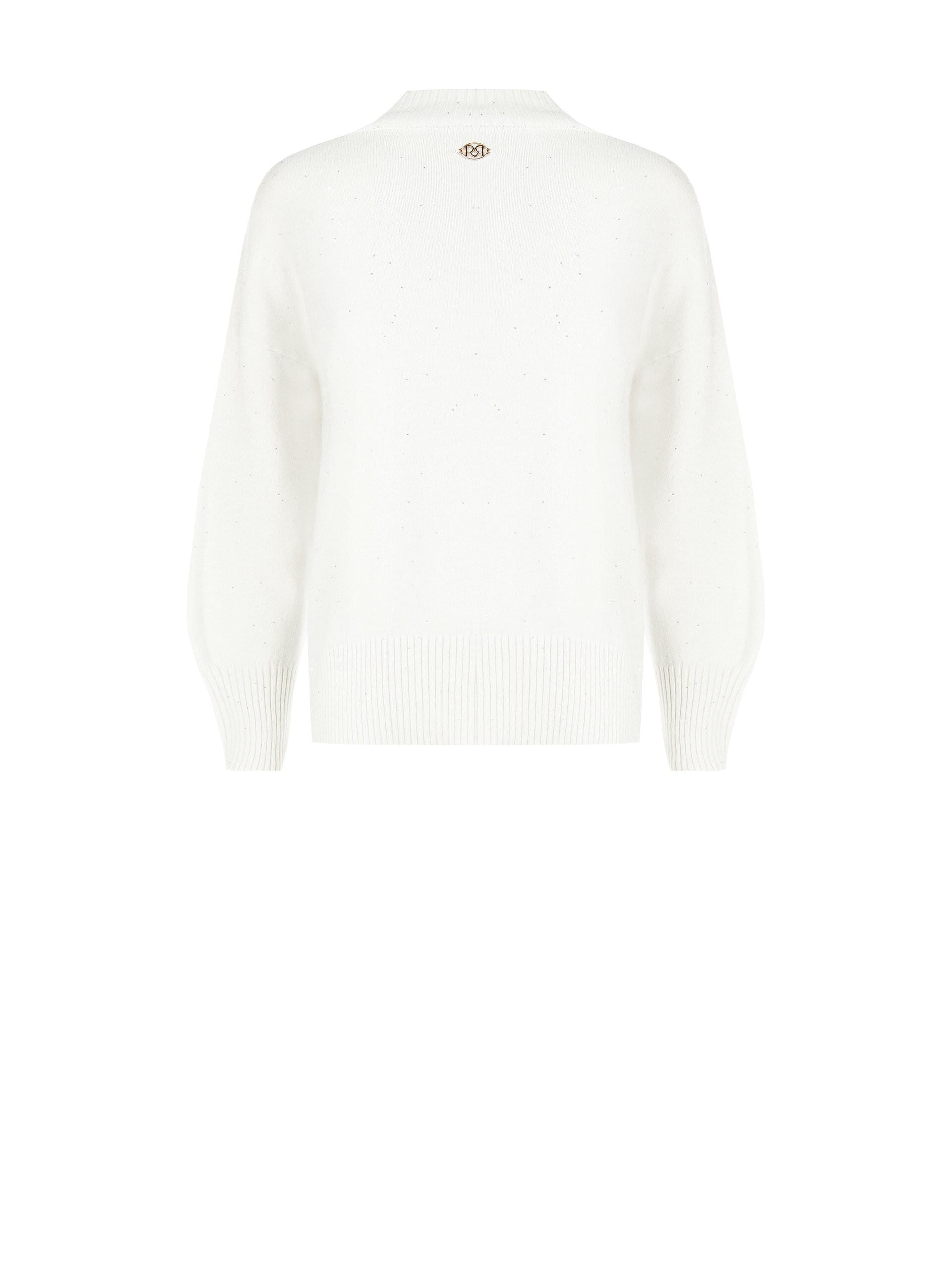 Pull large avec fil Lurex à effet pailleté et mini paillettes Rinascimento