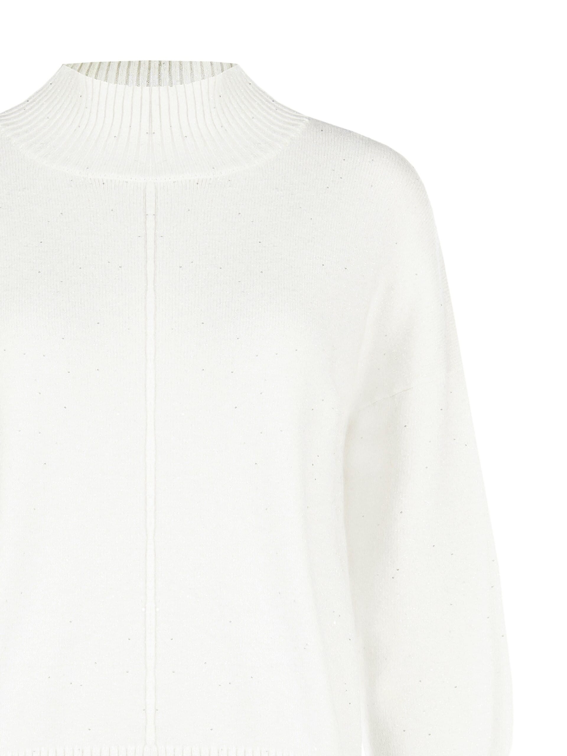 Pull large avec fil Lurex à effet pailleté et mini paillettes Rinascimento