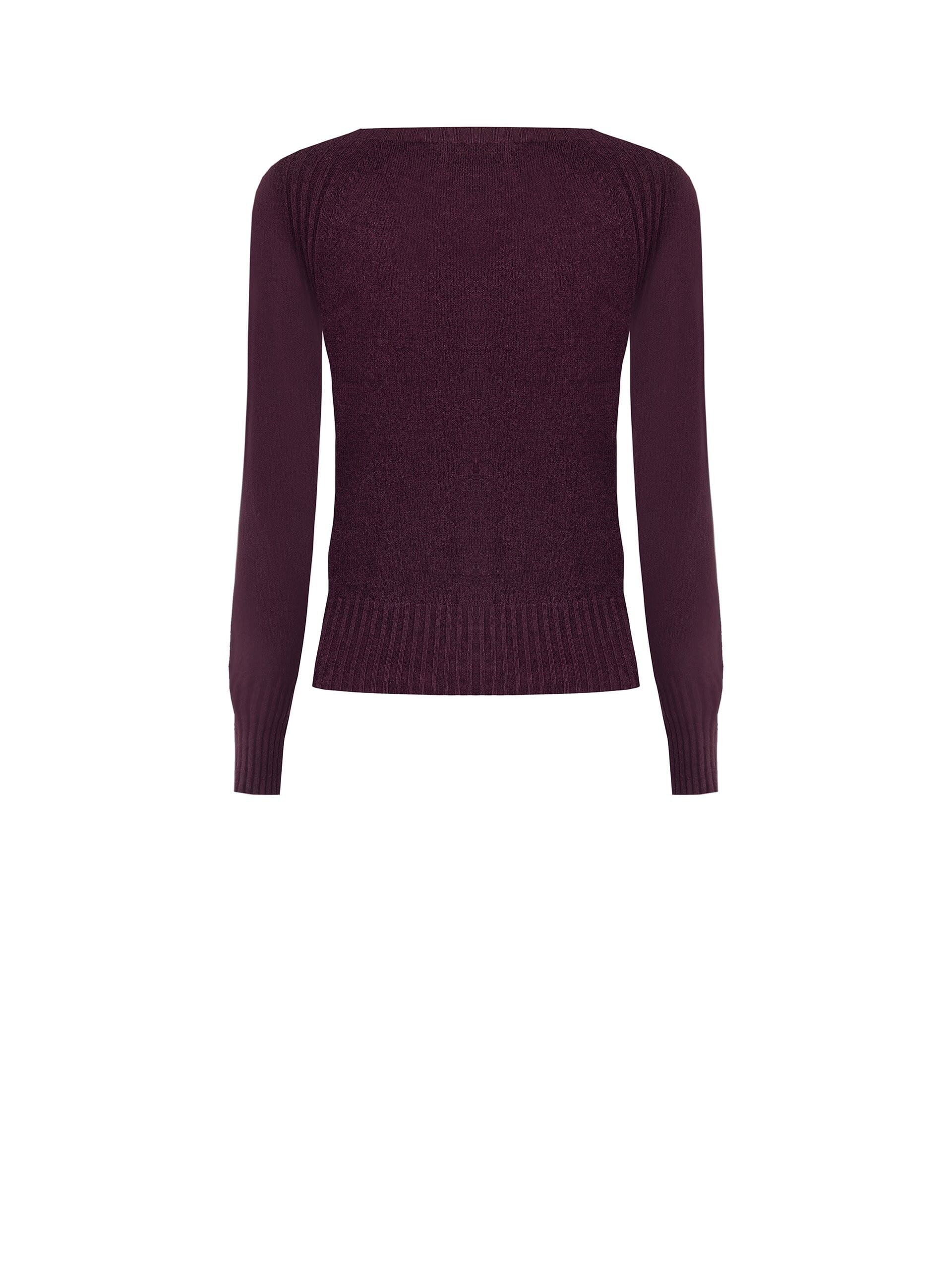 Pull large à col ras du cou avec logo Maxi RR embossé Rinascimento