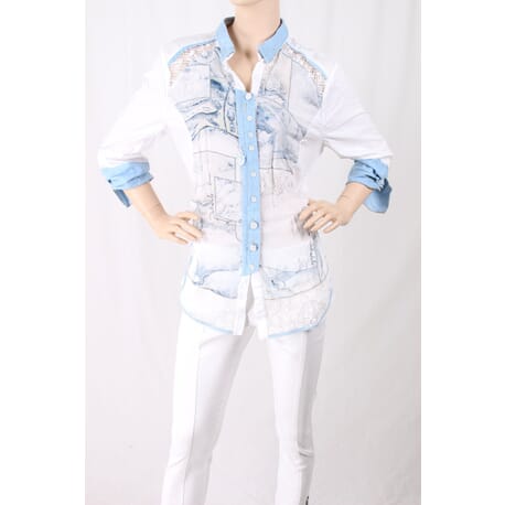 Shirt With Embroidery Elisa Cavalletti