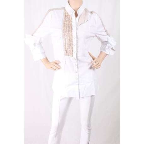 Shirt With Inserts Elisa Cavalletti