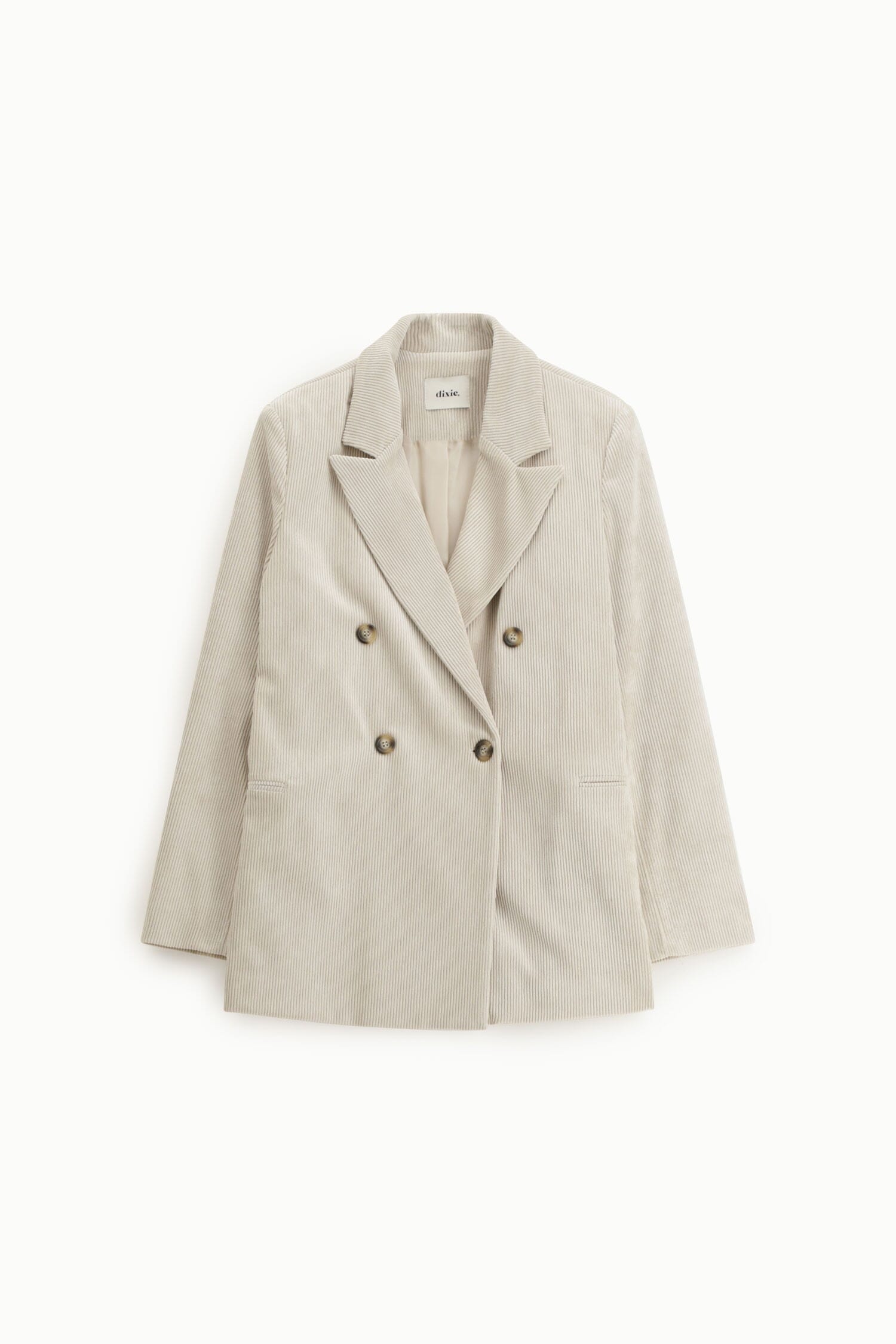 Blazer Doppiopetto In Velluto A Coste Dixie