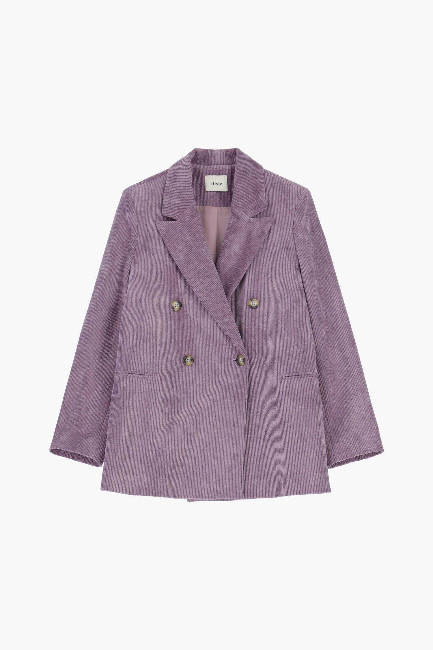 Blazer Doppiopetto In Velluto A Coste Dixie