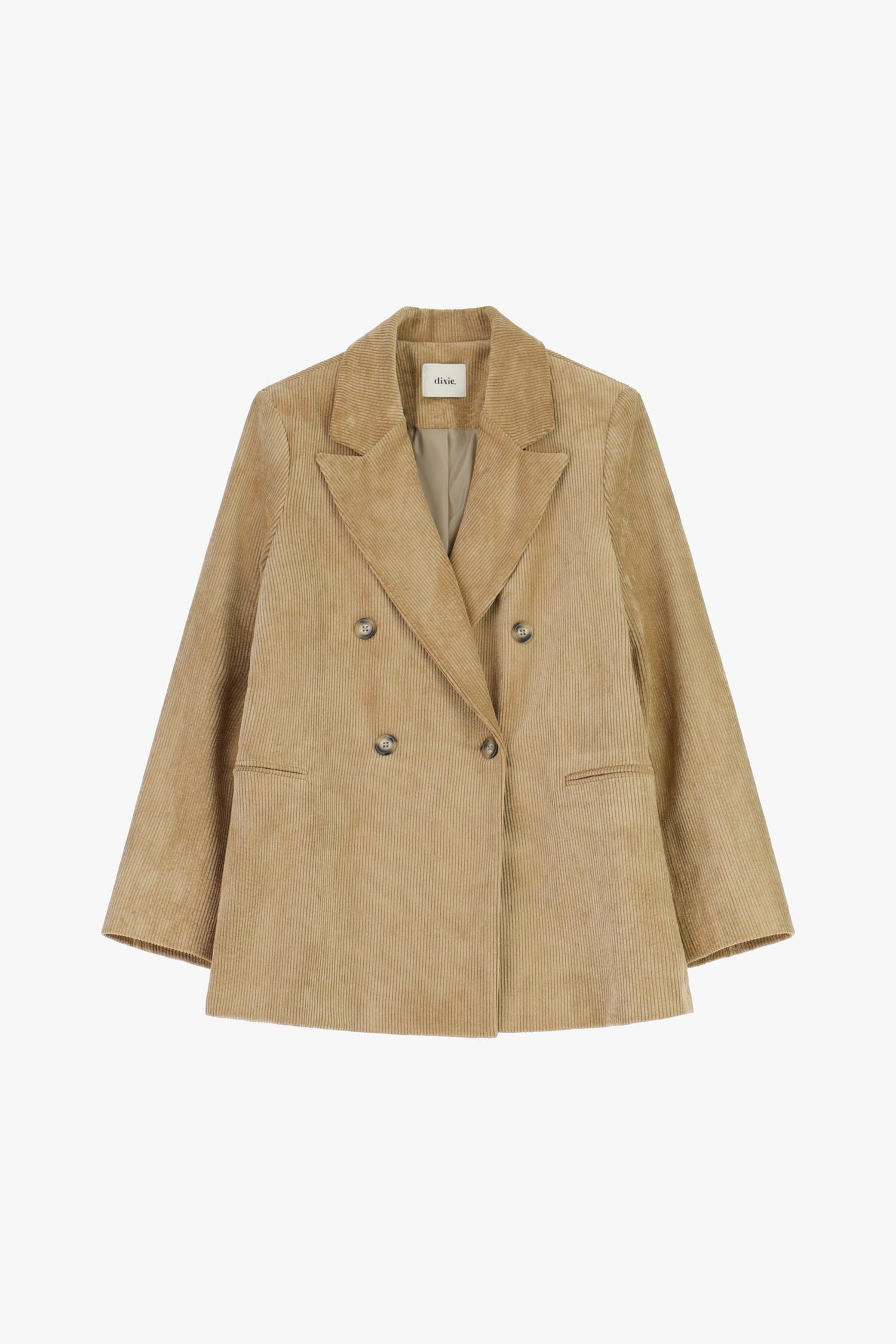 Blazer Doppiopetto In Velluto A Coste Dixie