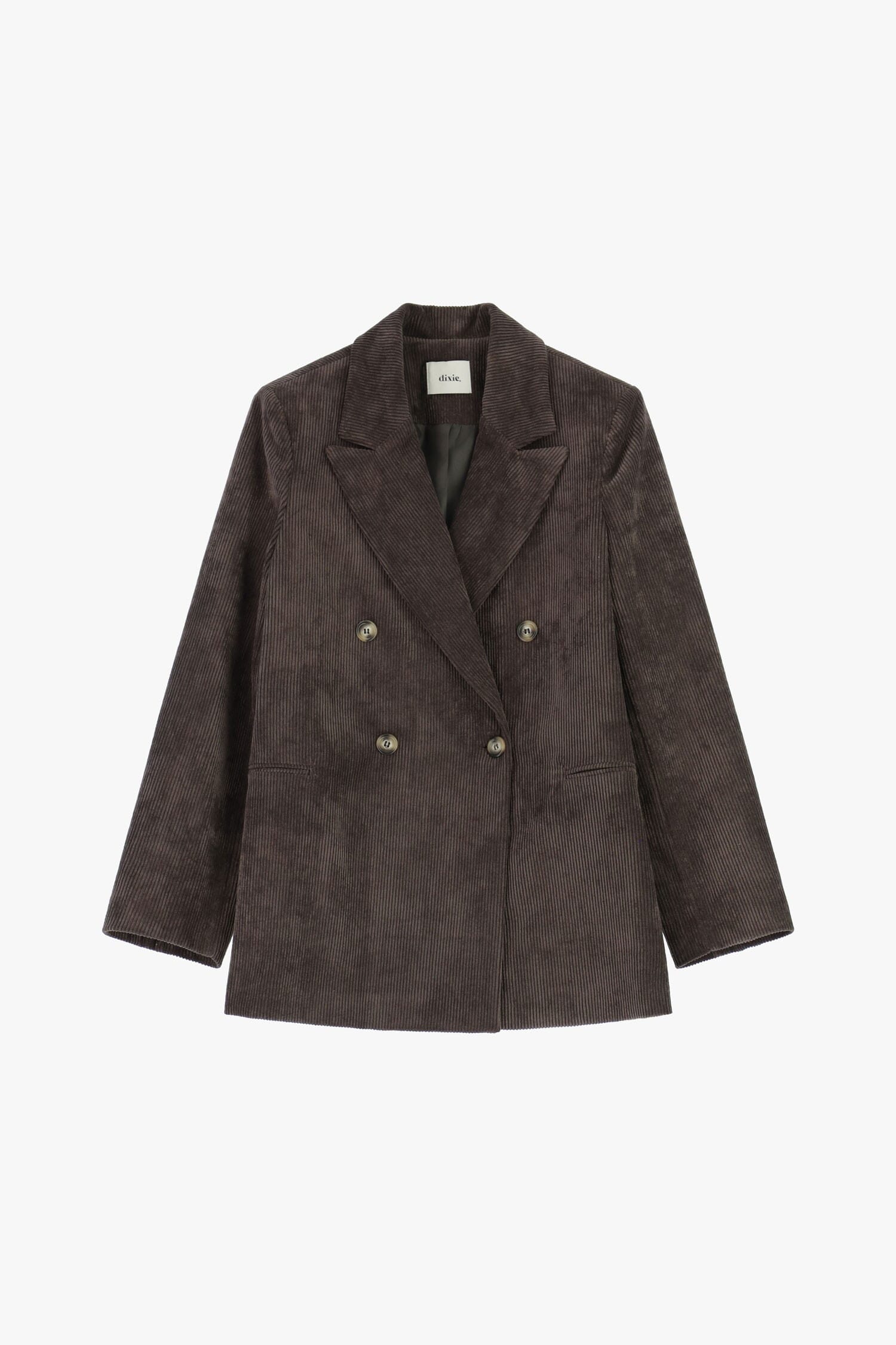 Blazer Doppiopetto In Velluto A Coste Dixie