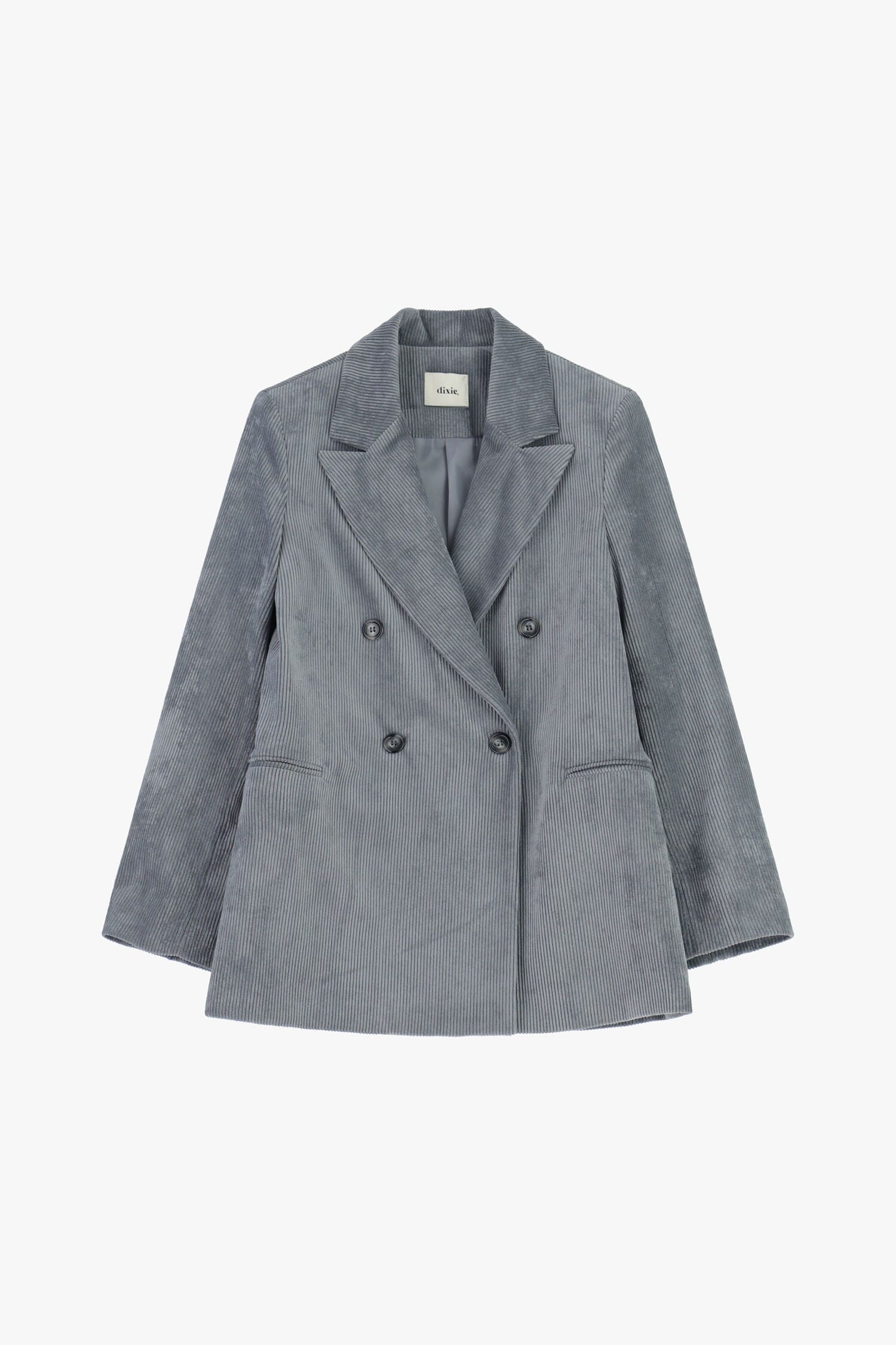 Blazer Doppiopetto In Velluto A Coste Dixie