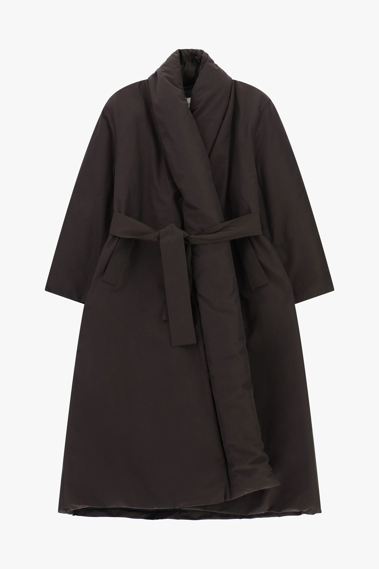 Giacca Trapuntata Lunga Con Cintura Removibile Dixie