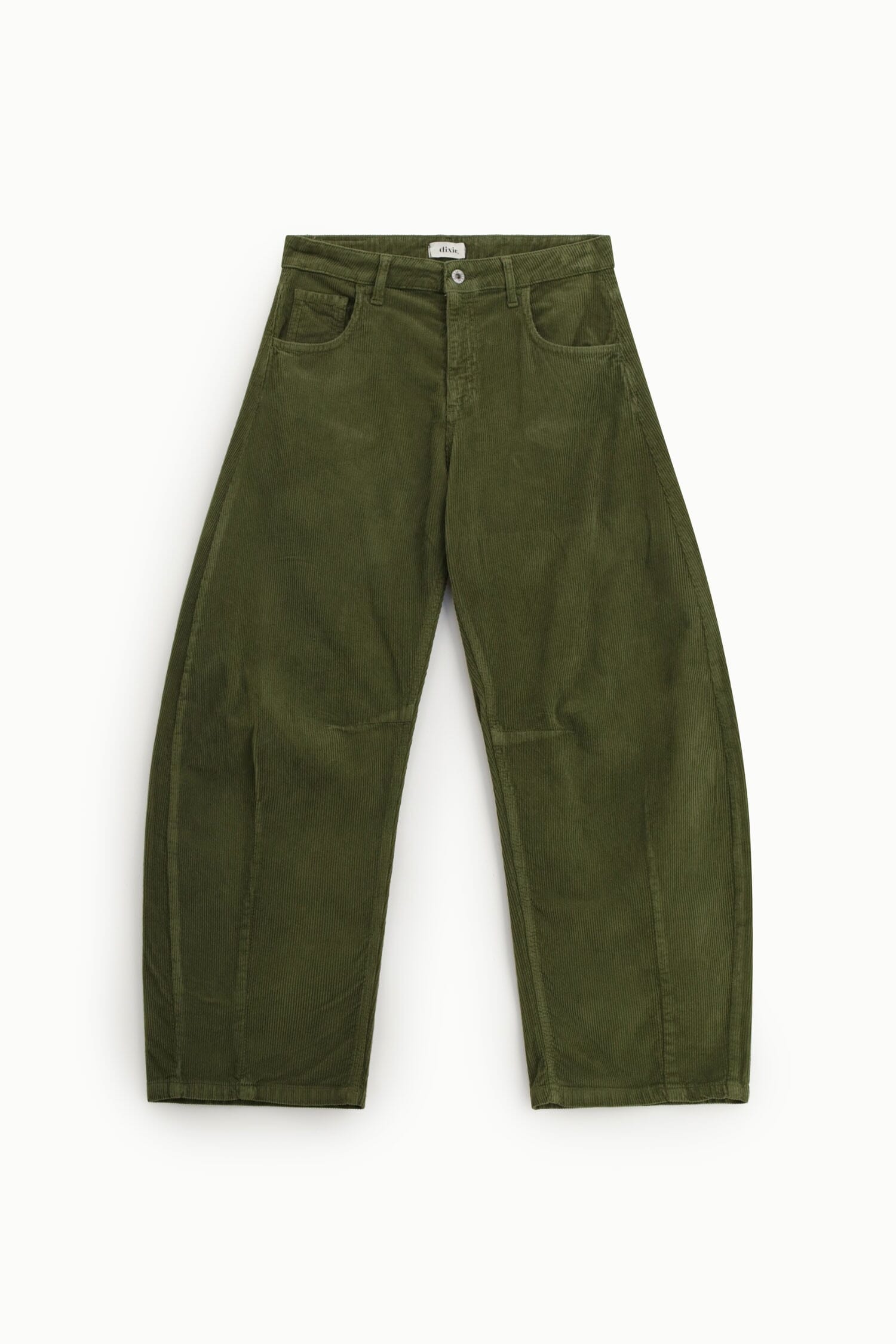 Pantaloni Palazzo A Costine Con Vita Regular E Tasche Dixie