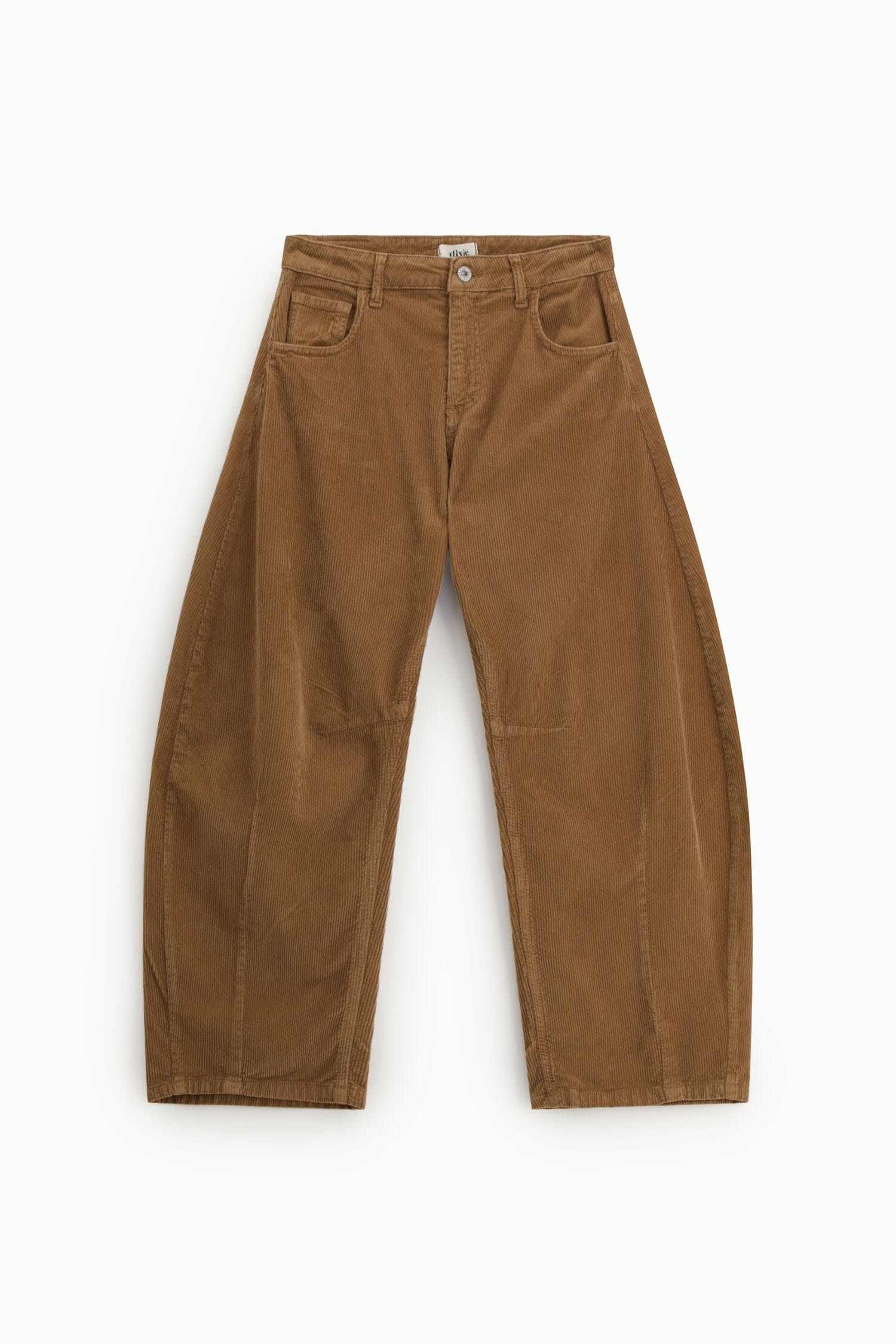 Pantaloni Palazzo A Costine Con Vita Regular E Tasche Dixie