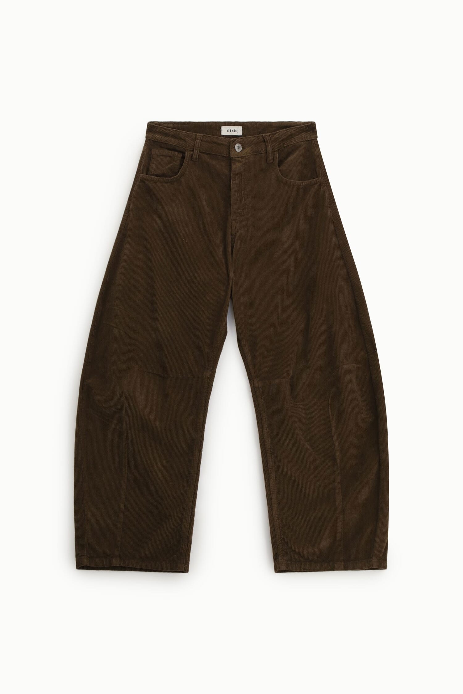 Pantaloni Palazzo A Costine Con Vita Regular E Tasche Dixie