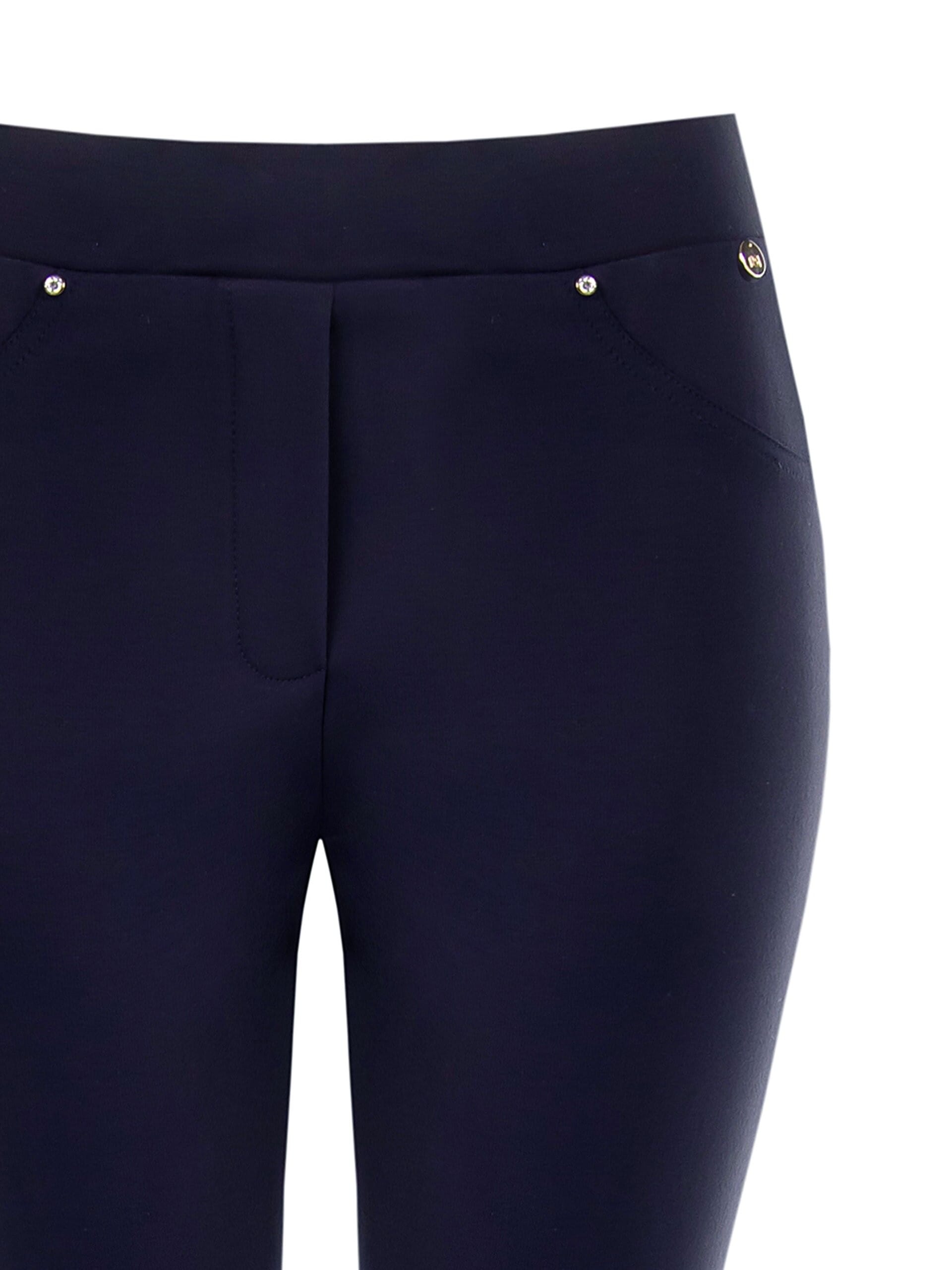 Pantaloni Skinny Elasticizzati Con Elastico In Vita Rinascimento