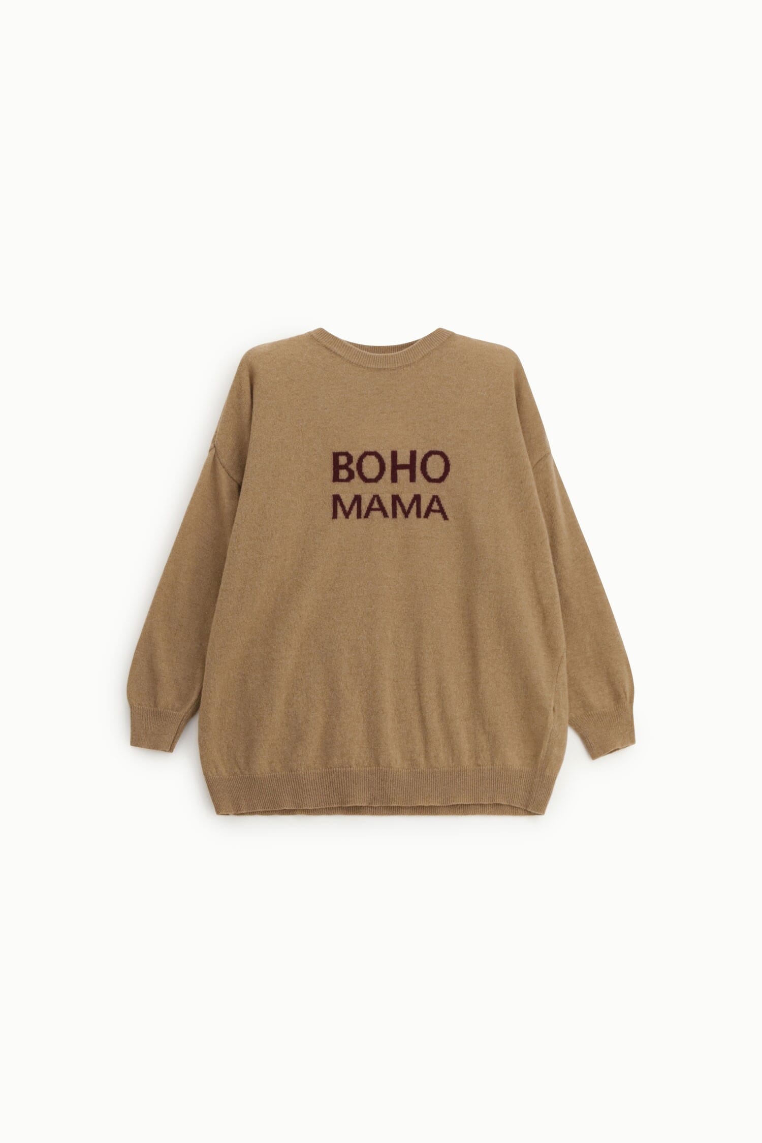 Crew Neck Sweater With Front Lettering Dixie