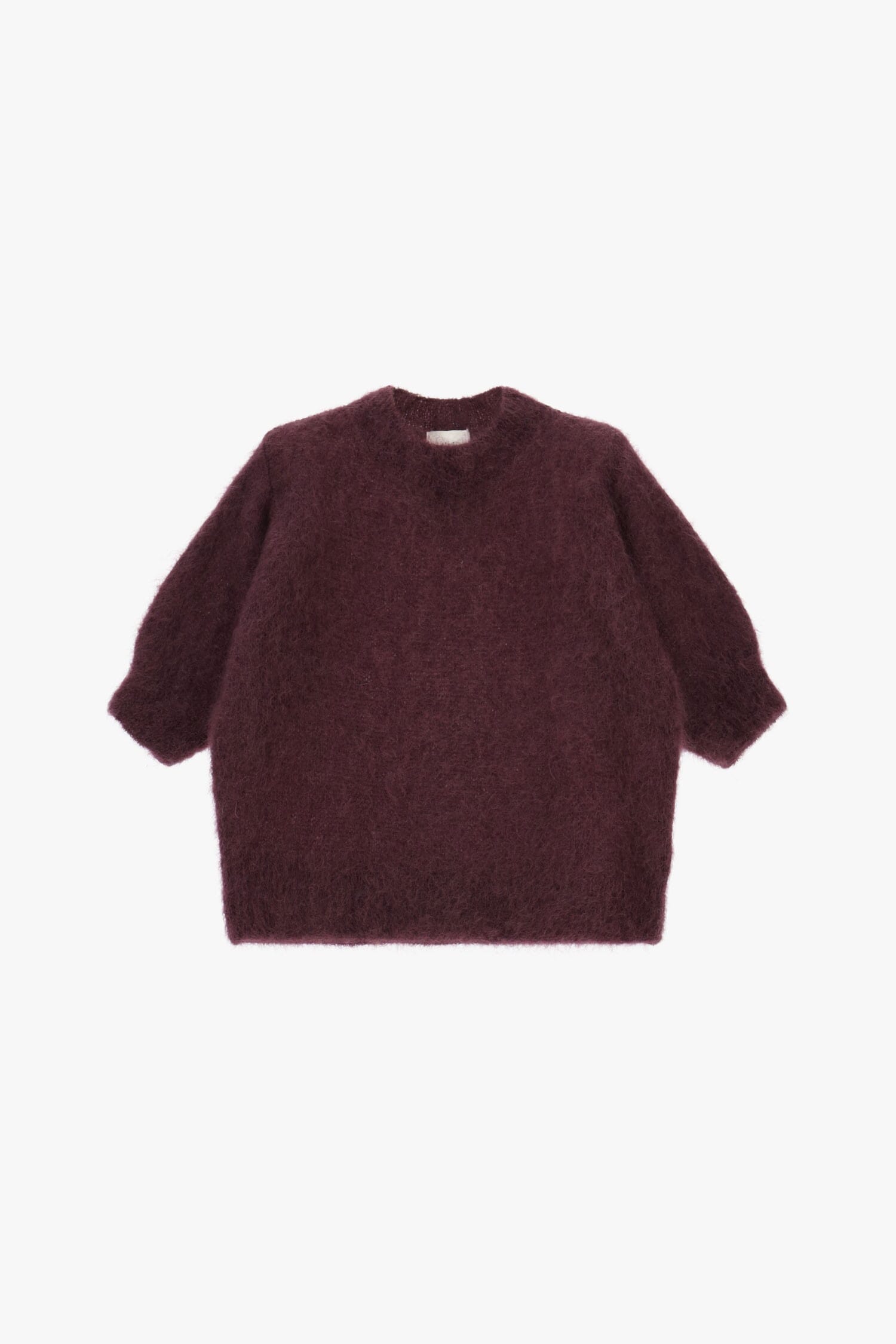 Dixie Three-Quarter Sleeve Oversized Crew Neck Sweater