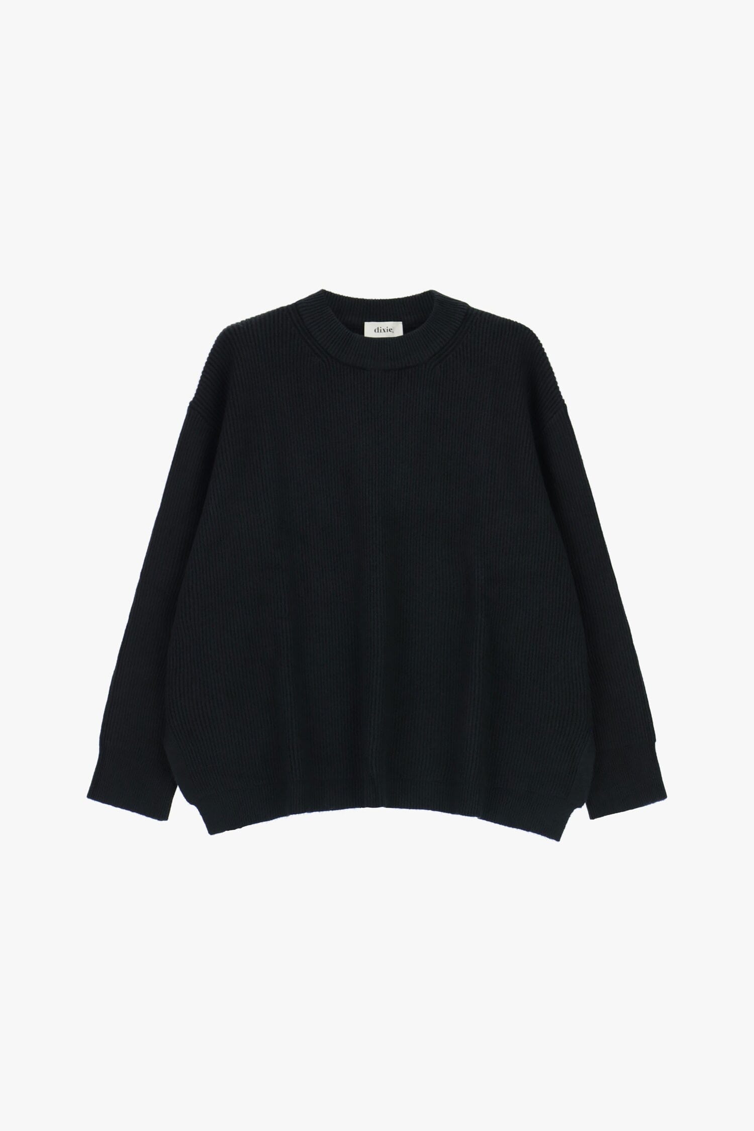 Dixie Round Neck Ribbed Sweater