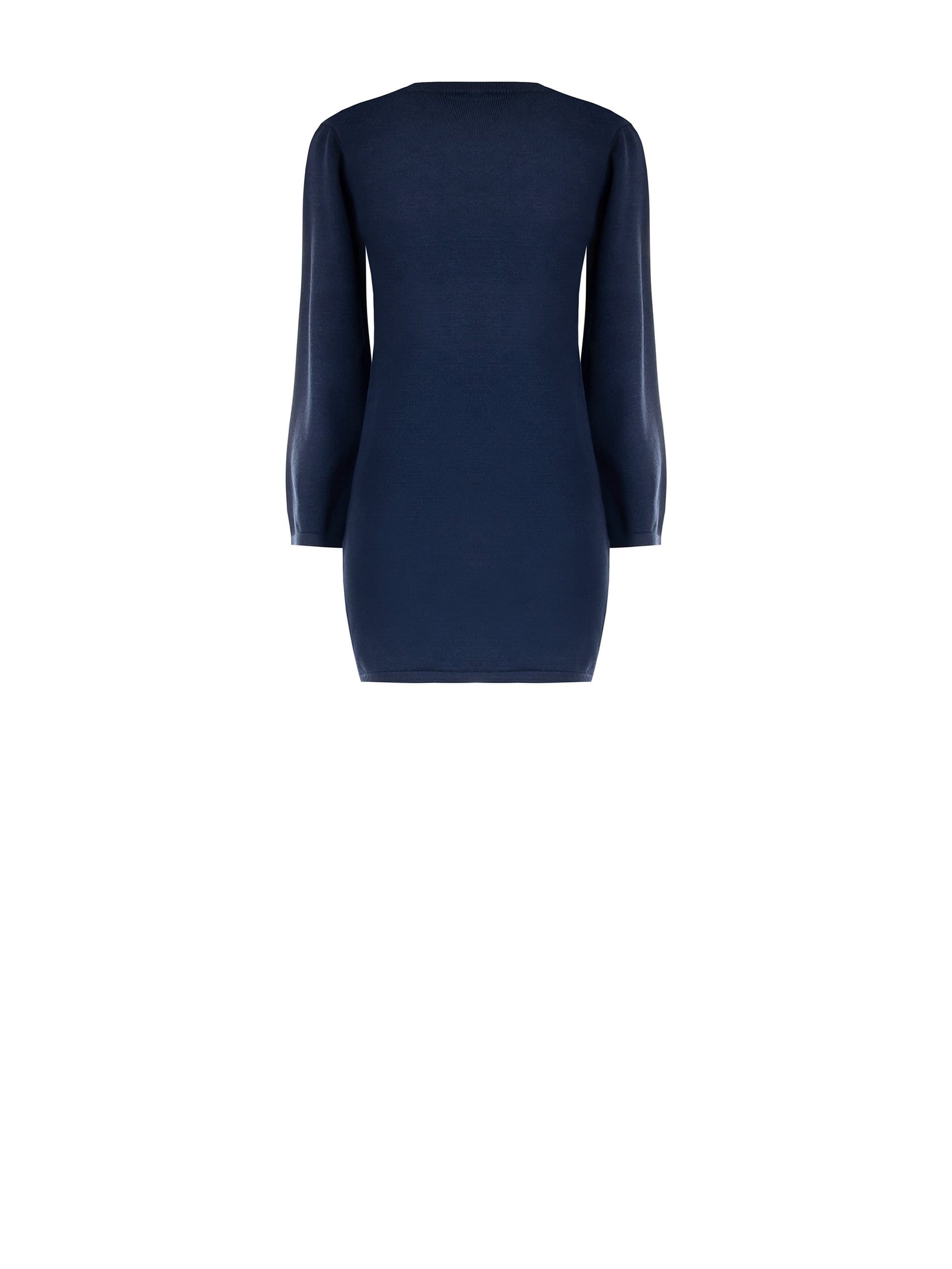 Robe courte et ajustée en tricot Rinascimento