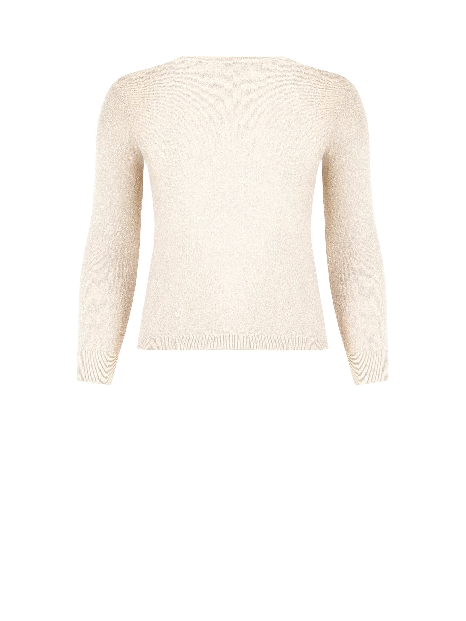 Rinascimento Curvy Lightweight Glitter Effect Lurex Yarn Sweater