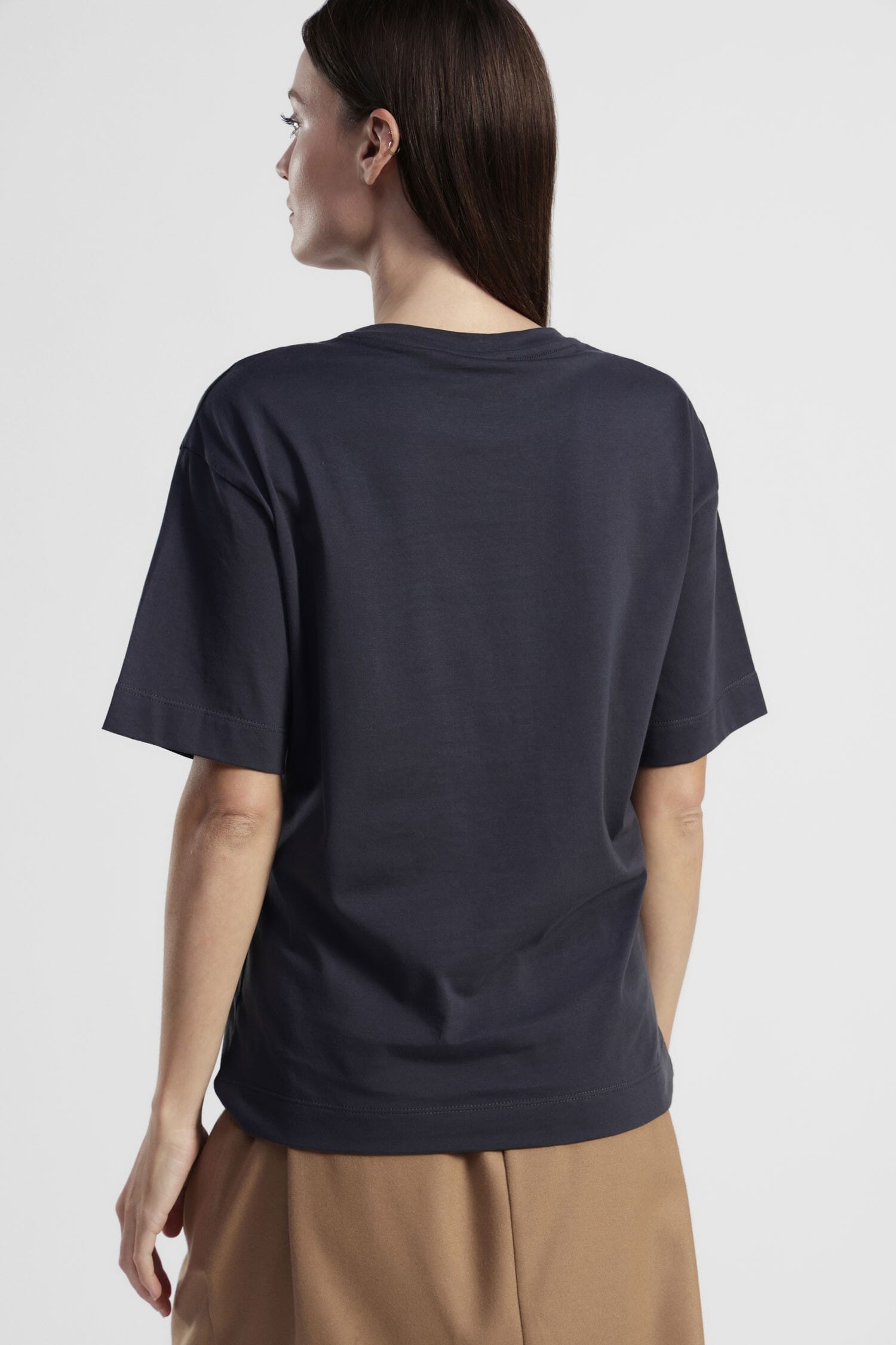 T-Shirt A Maniche Corte Stampa Chitarra E Scritta Dixie