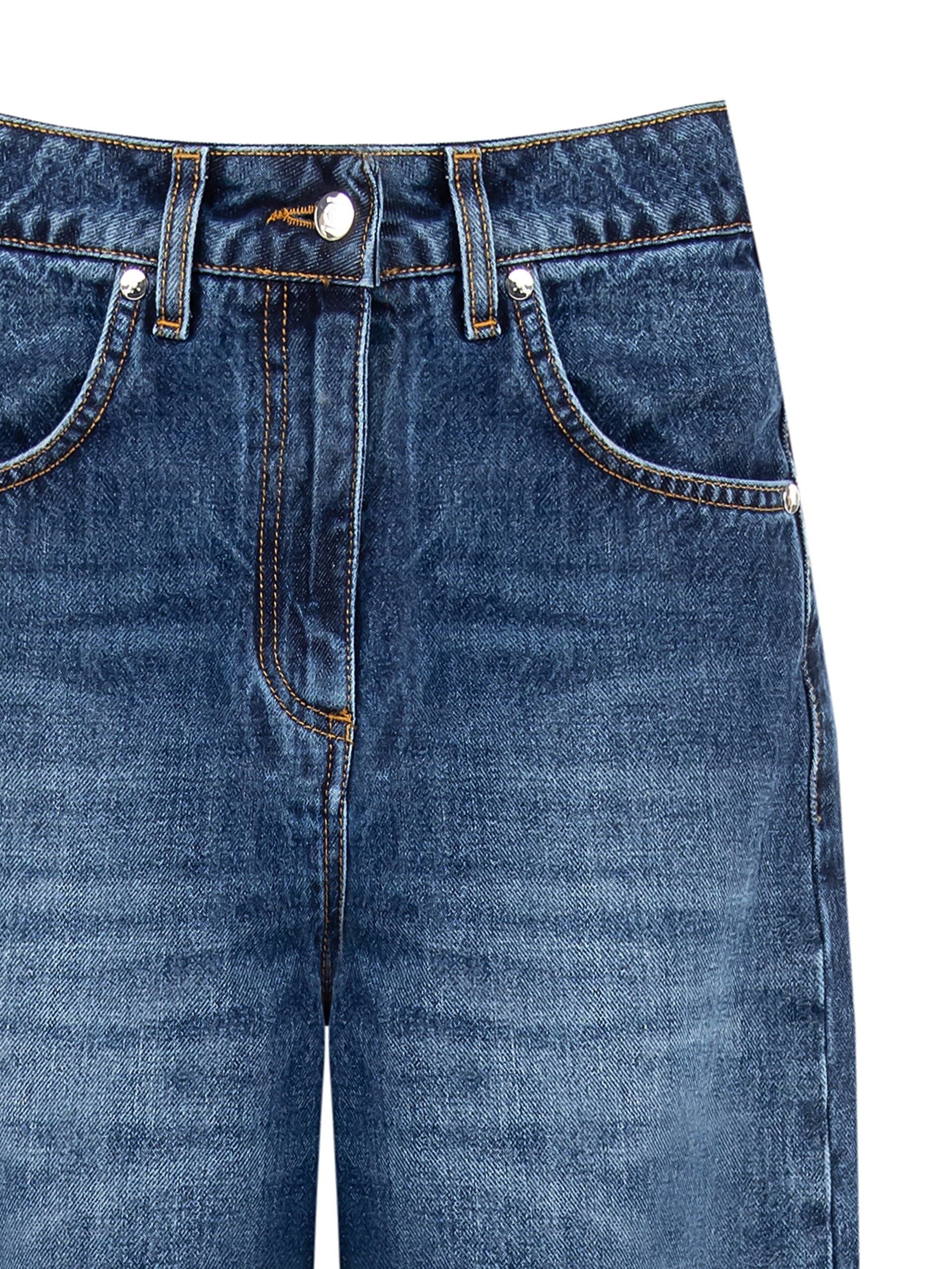 Jeans ballon Effet usé Rinascimento