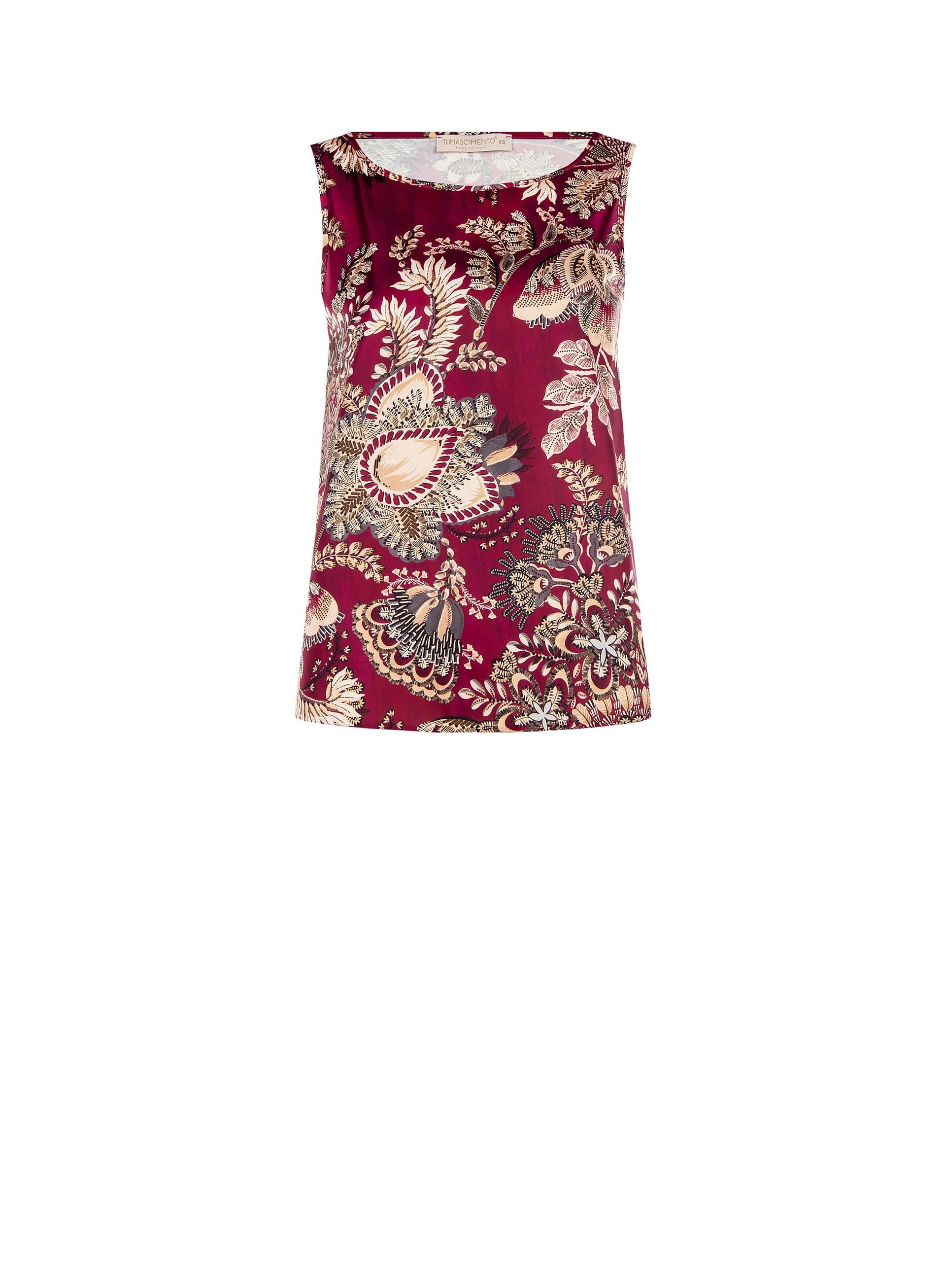 Rinascimento - Top ajusté en satin