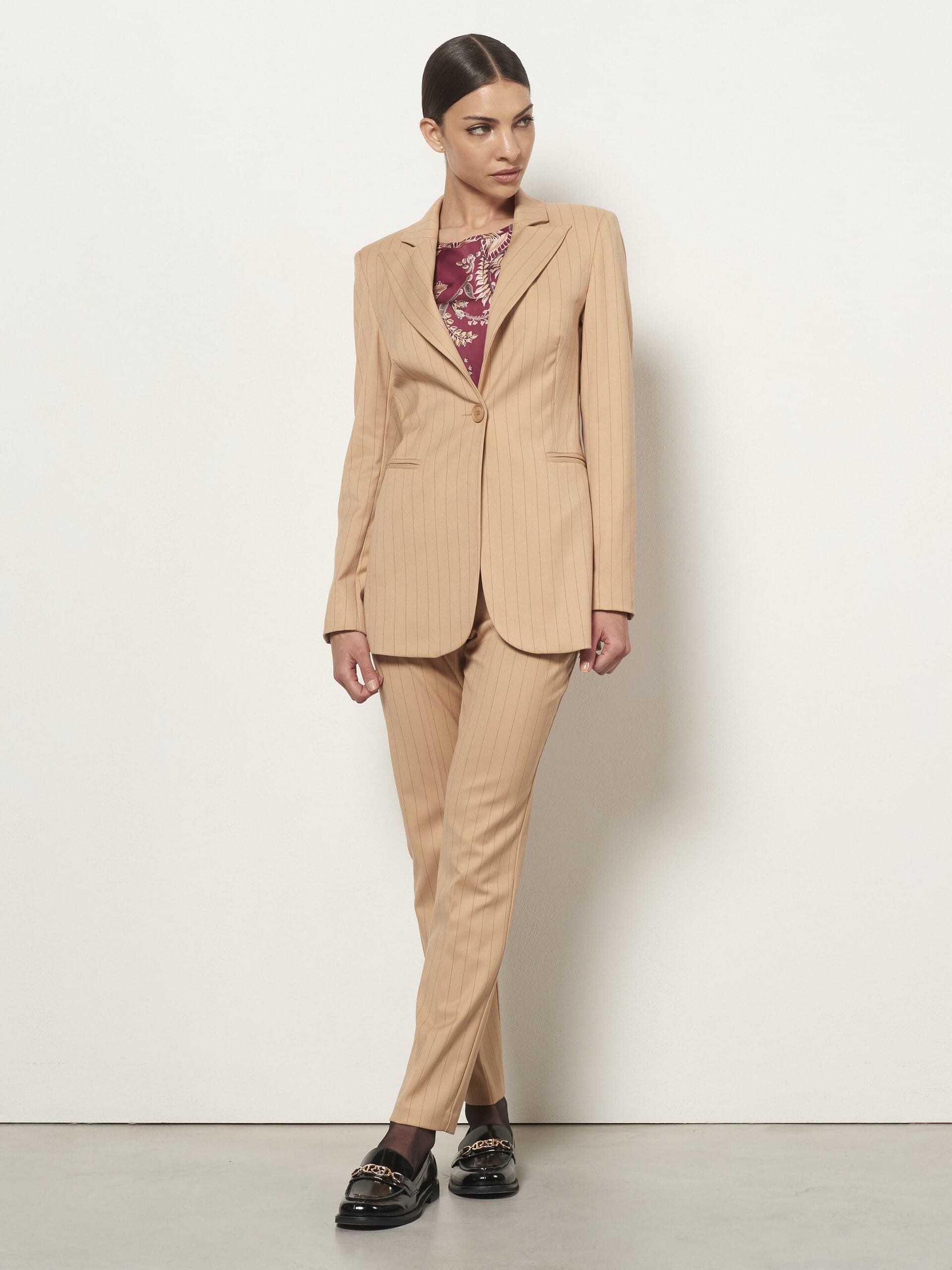 Rinascimento - Top ajusté en satin