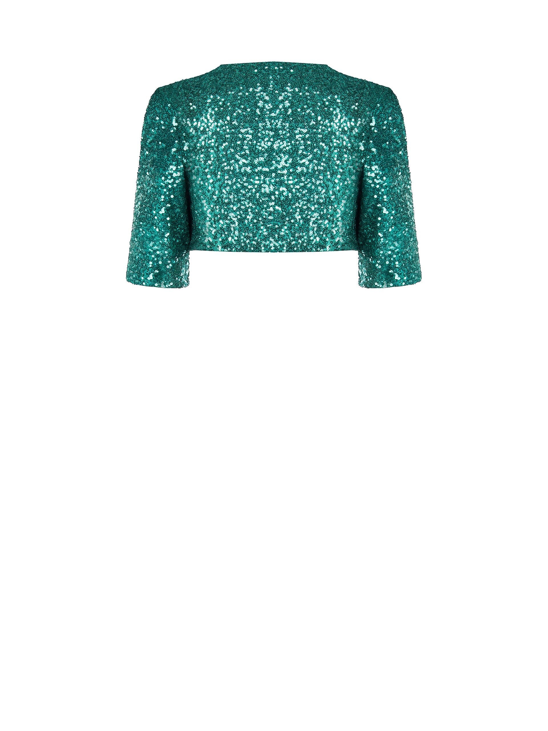 Rinascimento Boléro ouvert recouvert de paillettes