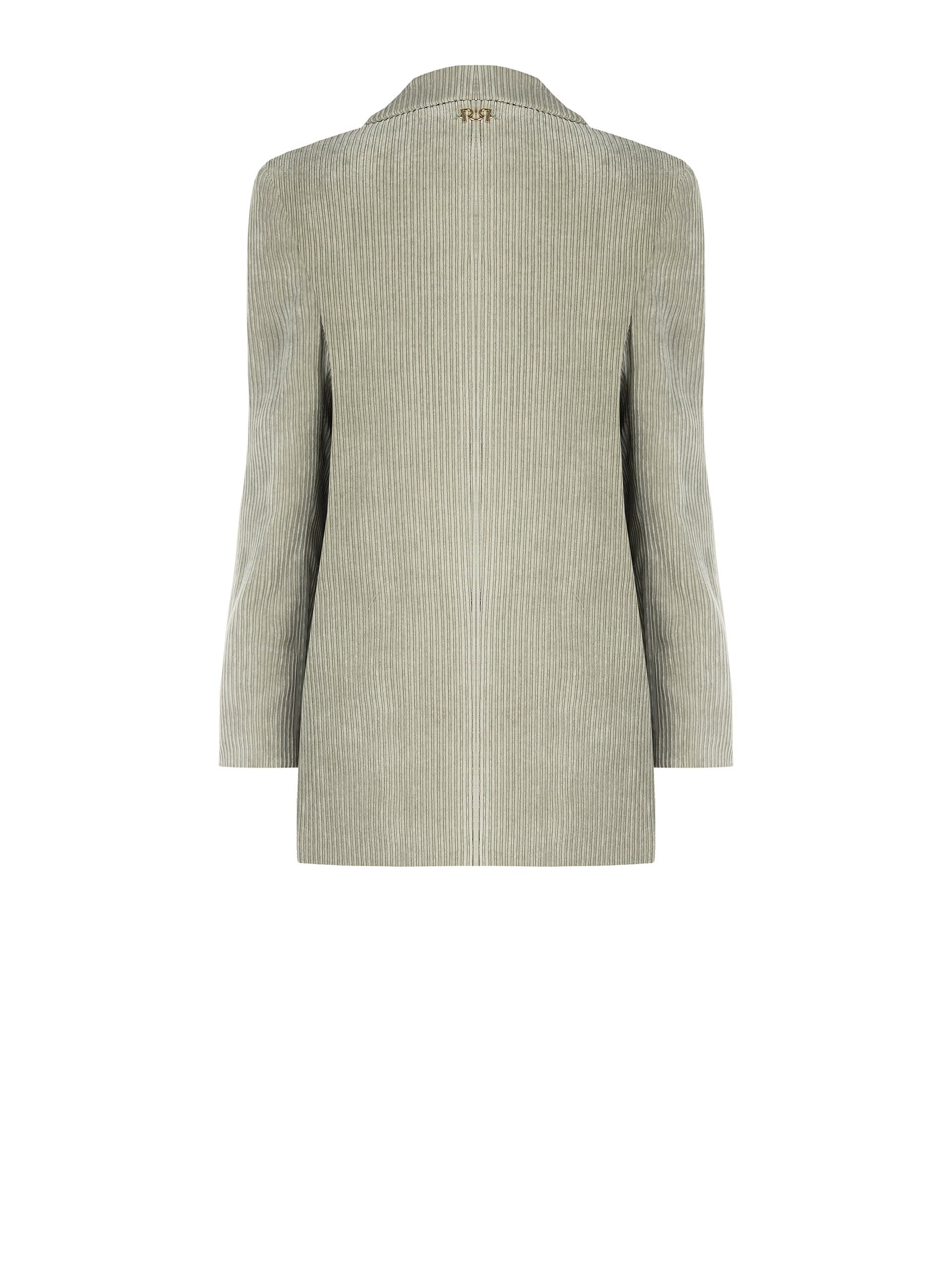 Giacca Blazer Over In Velluto A Coste Rinascimento