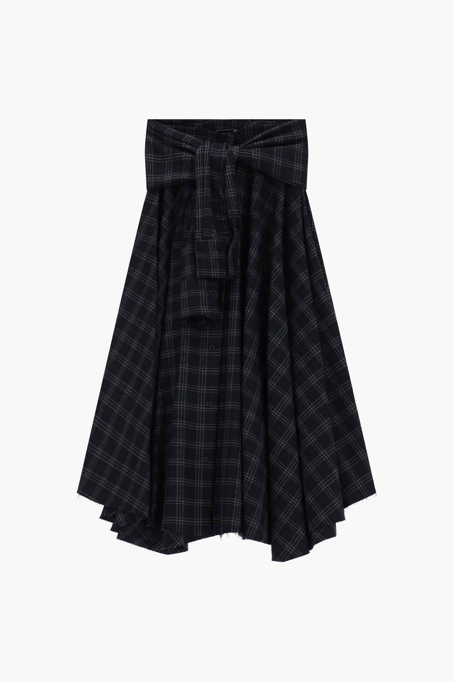 Dixie Knotted Belt Midi Skirt