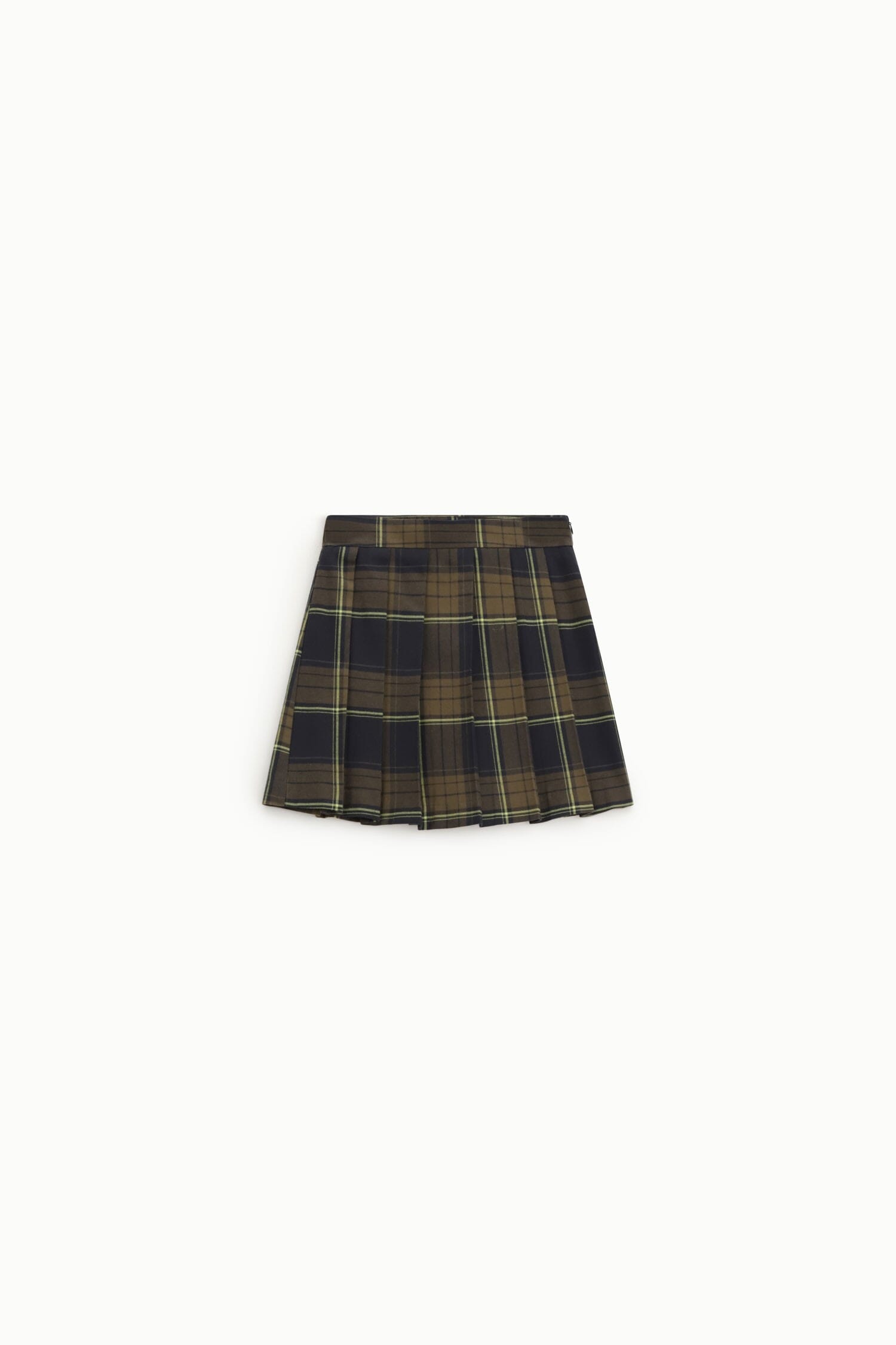 Dixie Plaid Plaid Short Skirt