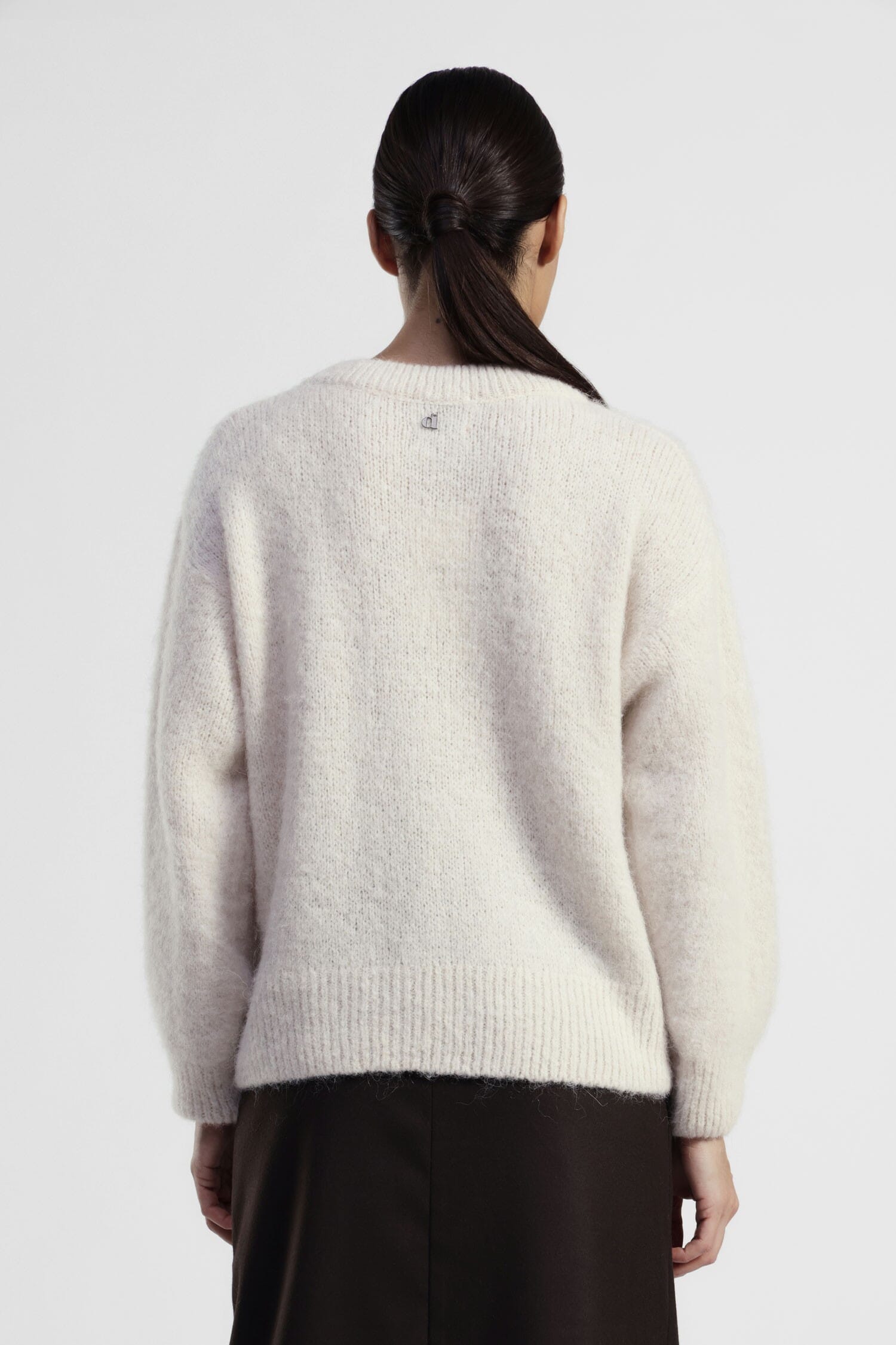 Maglione Girocollo A Maniche Lunghe Dalla Vestibilità Morbida Dixie