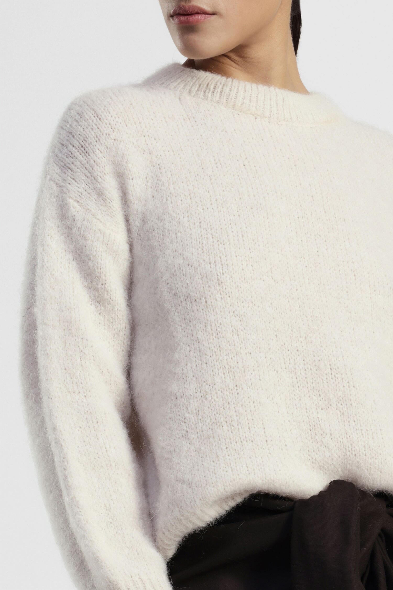 Maglione Girocollo A Maniche Lunghe Dalla Vestibilità Morbida Dixie