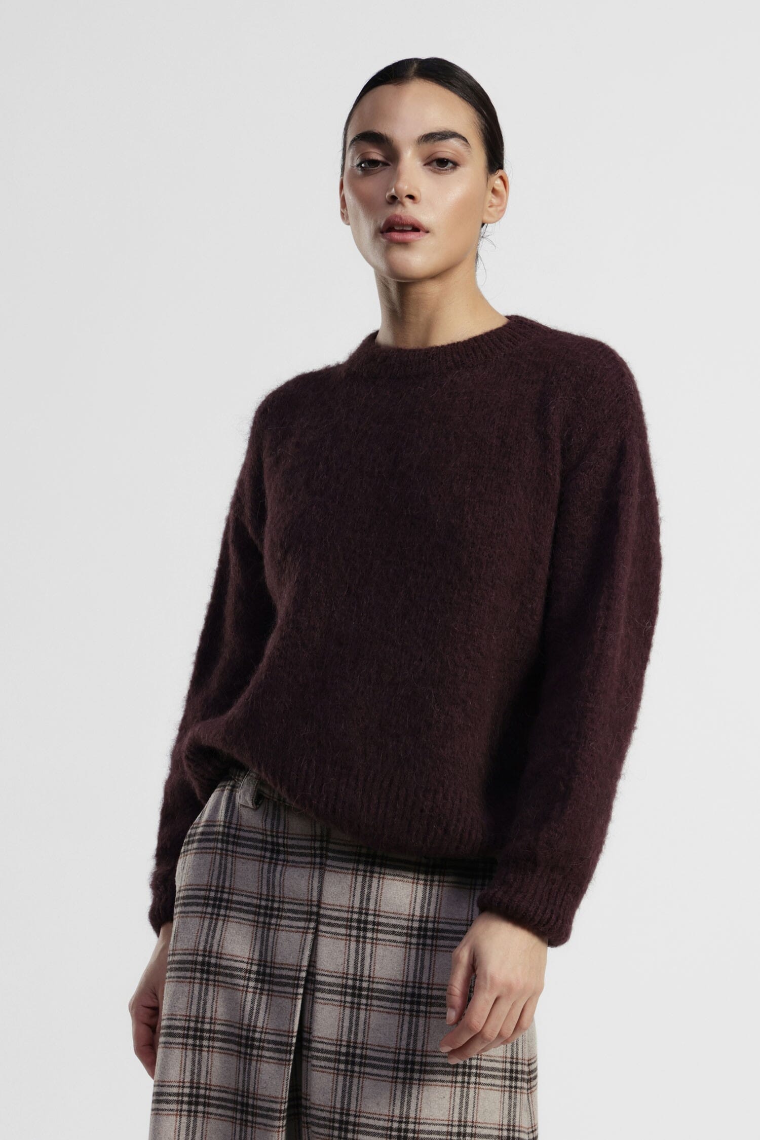 Maglione Girocollo A Maniche Lunghe Dalla Vestibilità Morbida Dixie