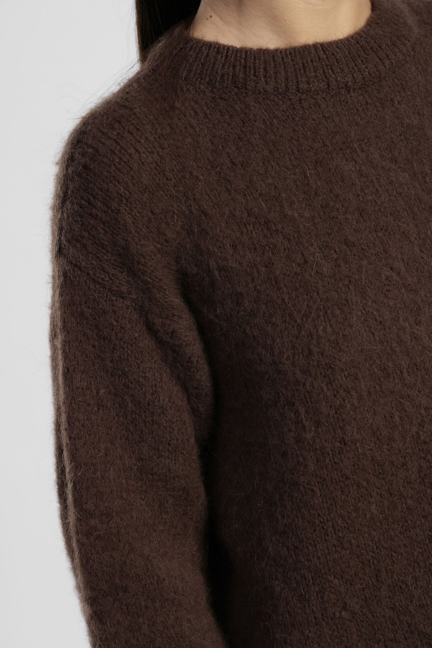 Maglione Girocollo A Maniche Lunghe Dalla Vestibilità Morbida Dixie