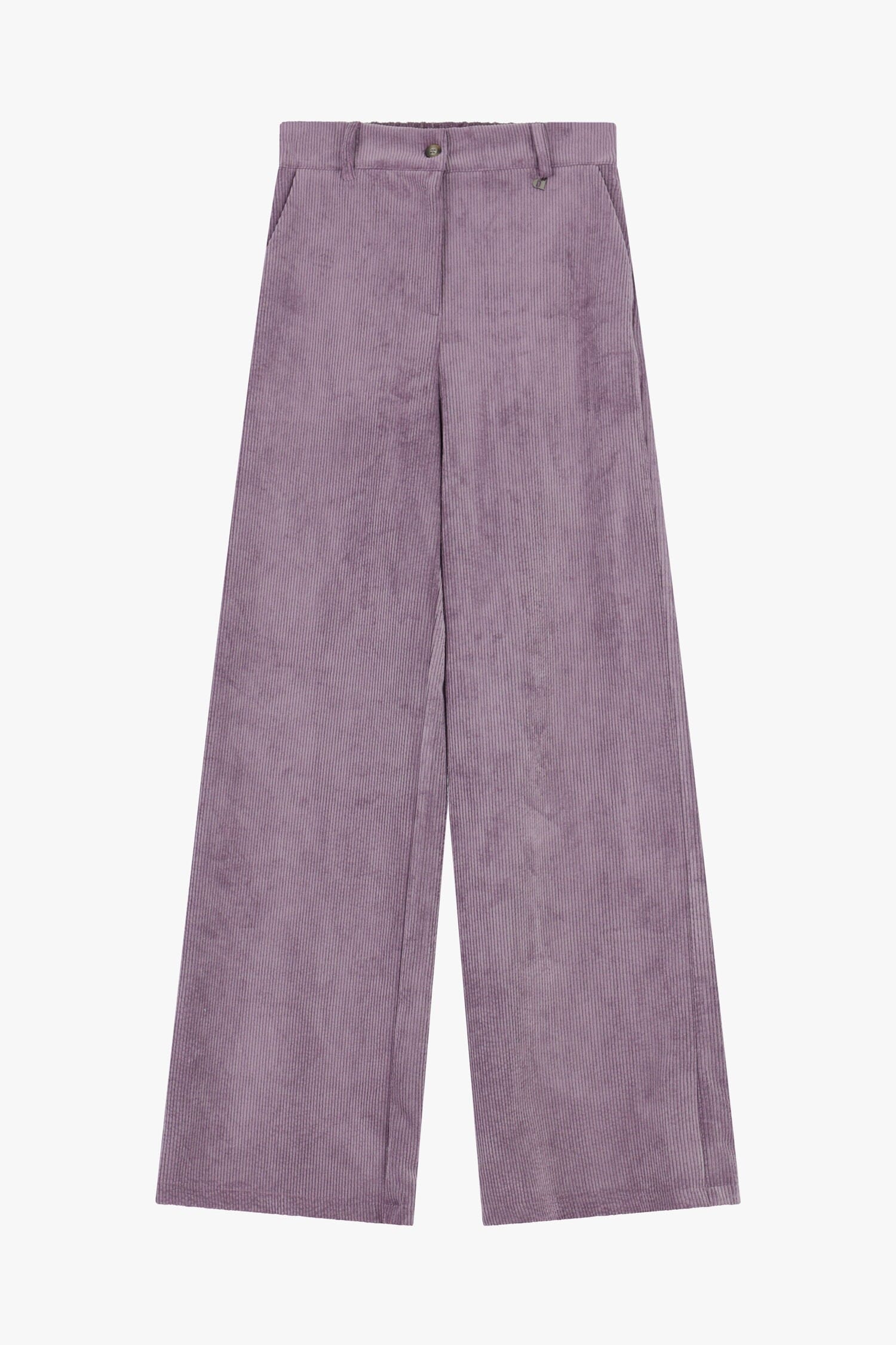 Pantaloni Ampi Effetto Velluto Dixie