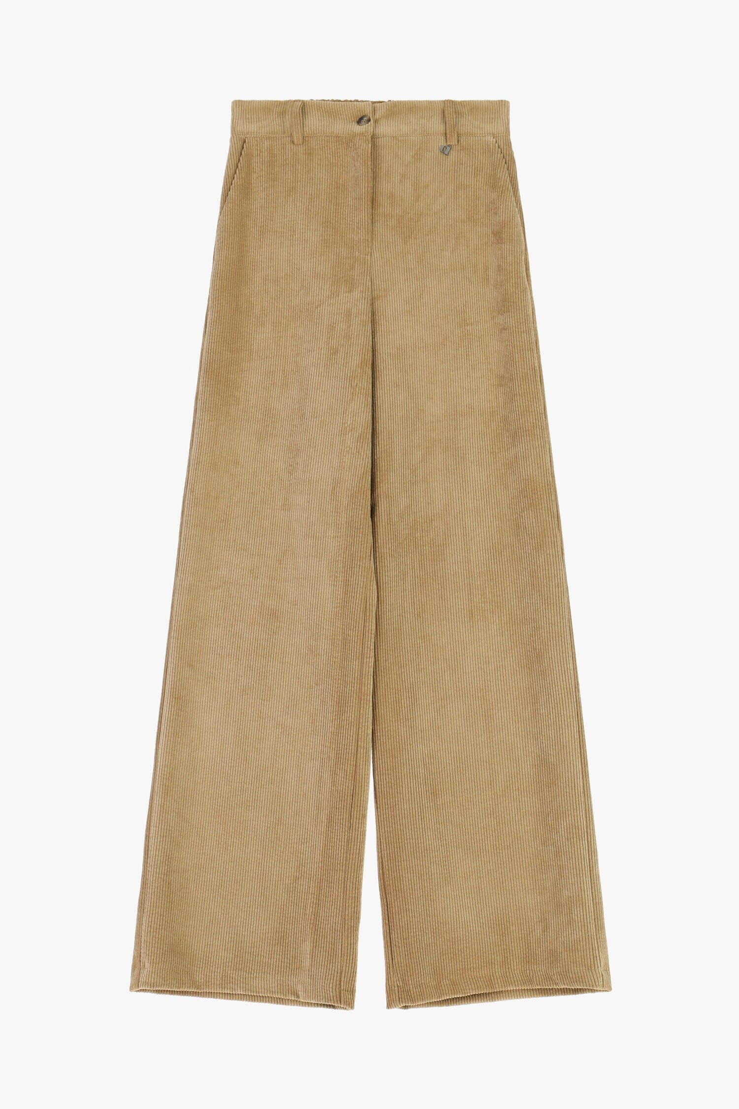 Pantaloni Ampi Effetto Velluto Dixie