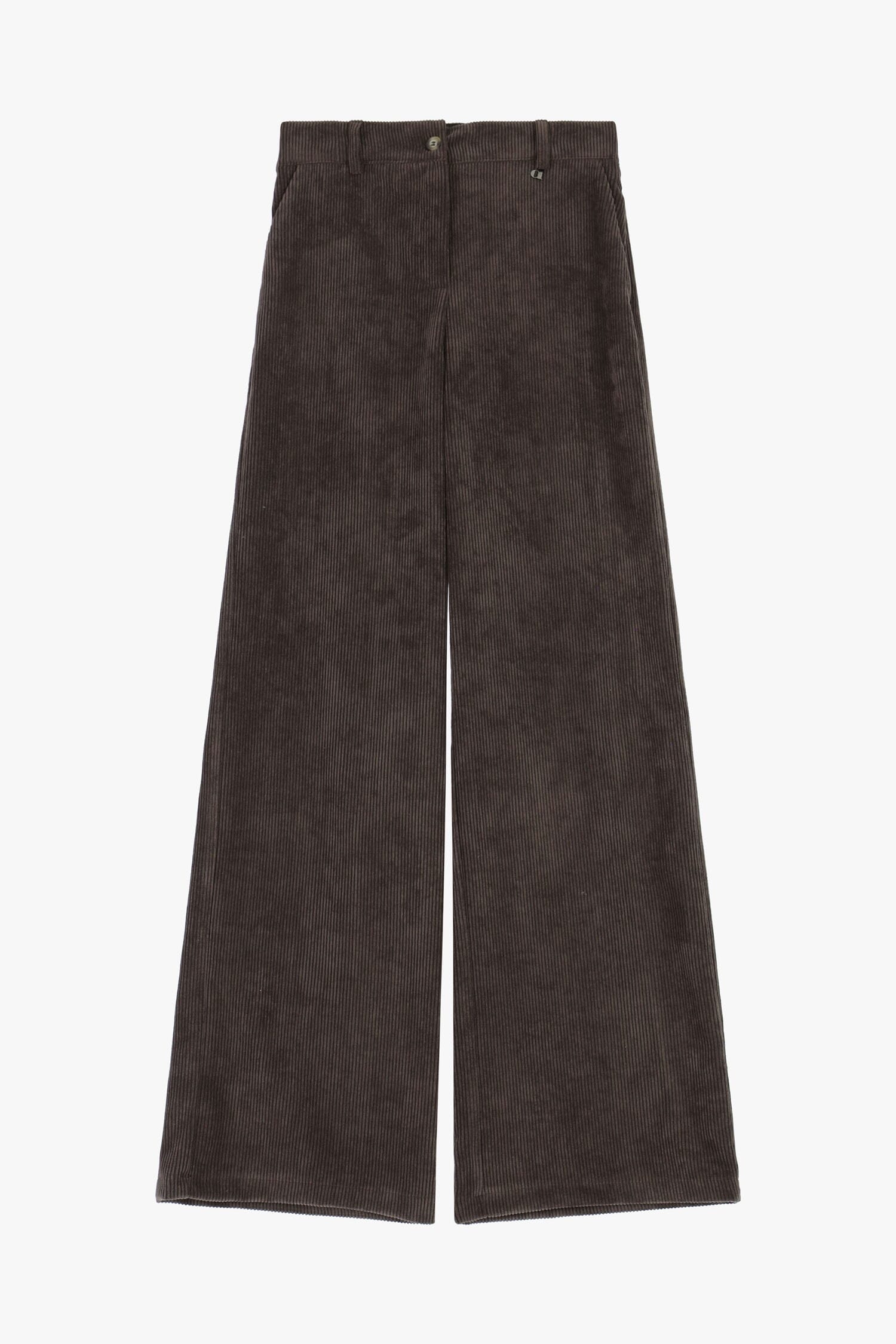 Pantaloni Ampi Effetto Velluto Dixie