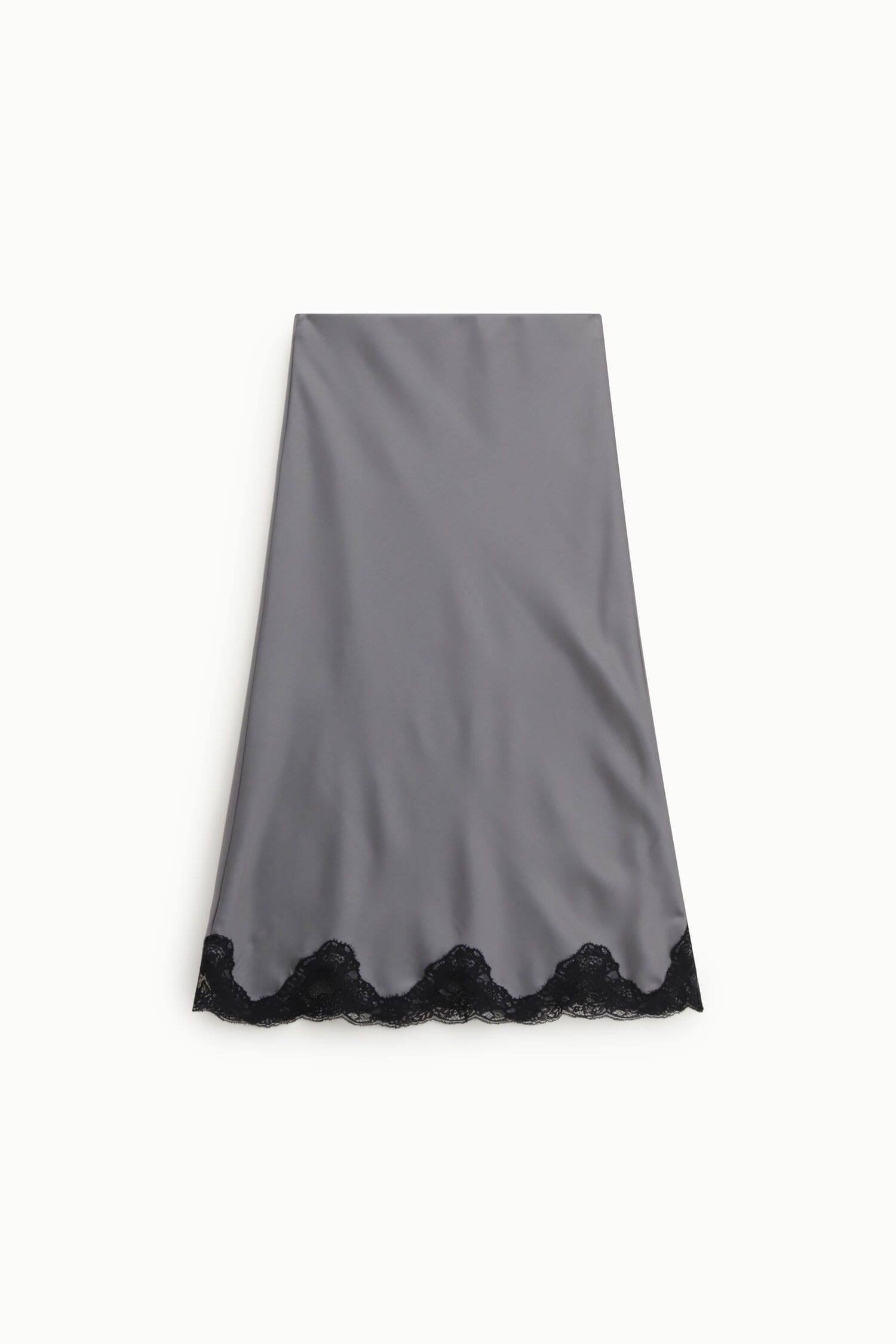 Gonna Midi Con Bordo In Pizzo Dixie