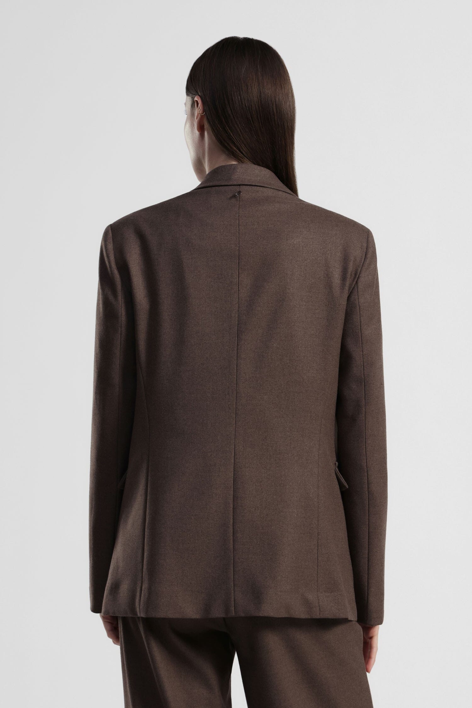 Dixie One-breasted Blazer With Flap Pockets