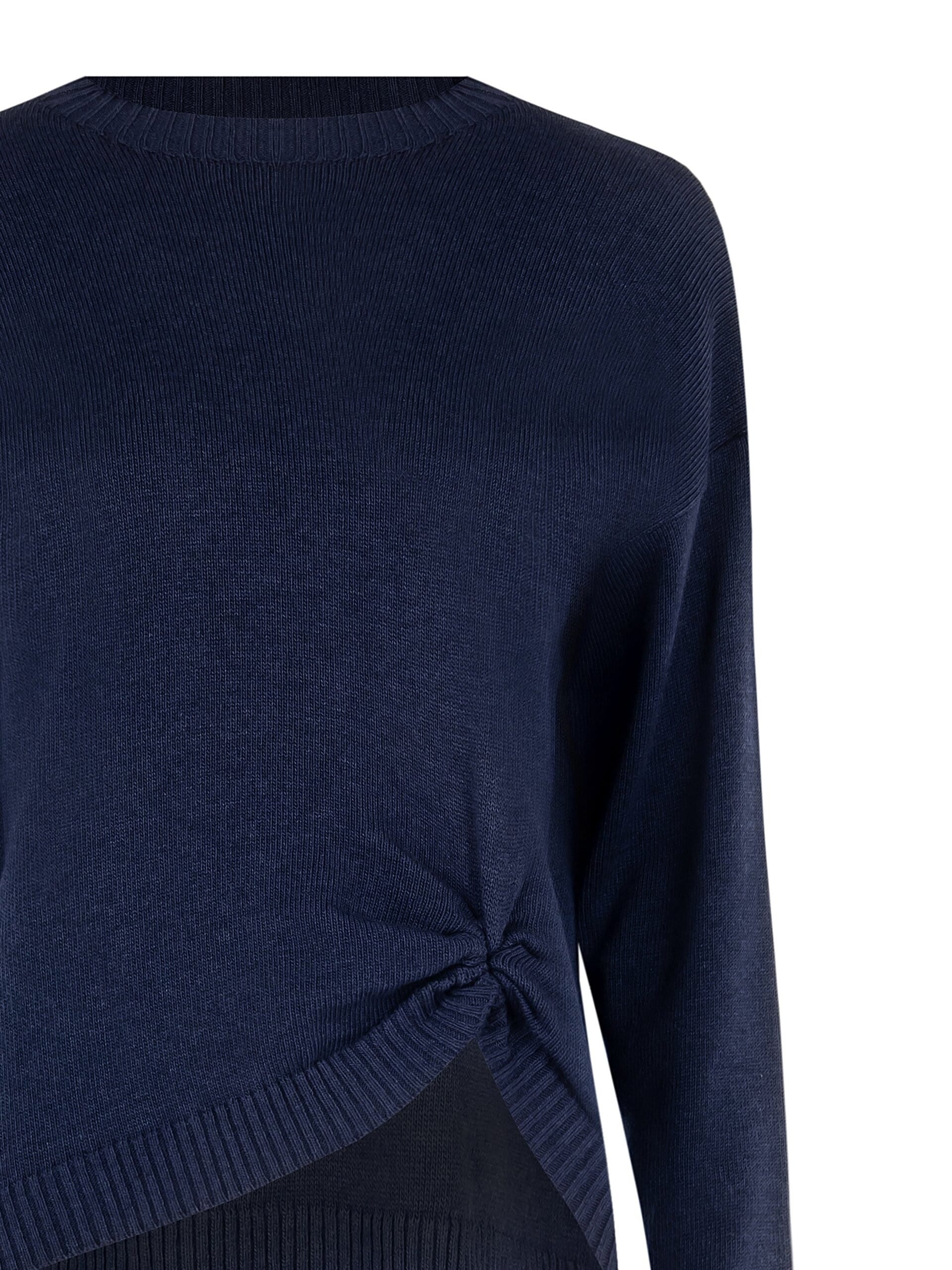 Maglione Arricciato In Misto Cotone Rinascimento