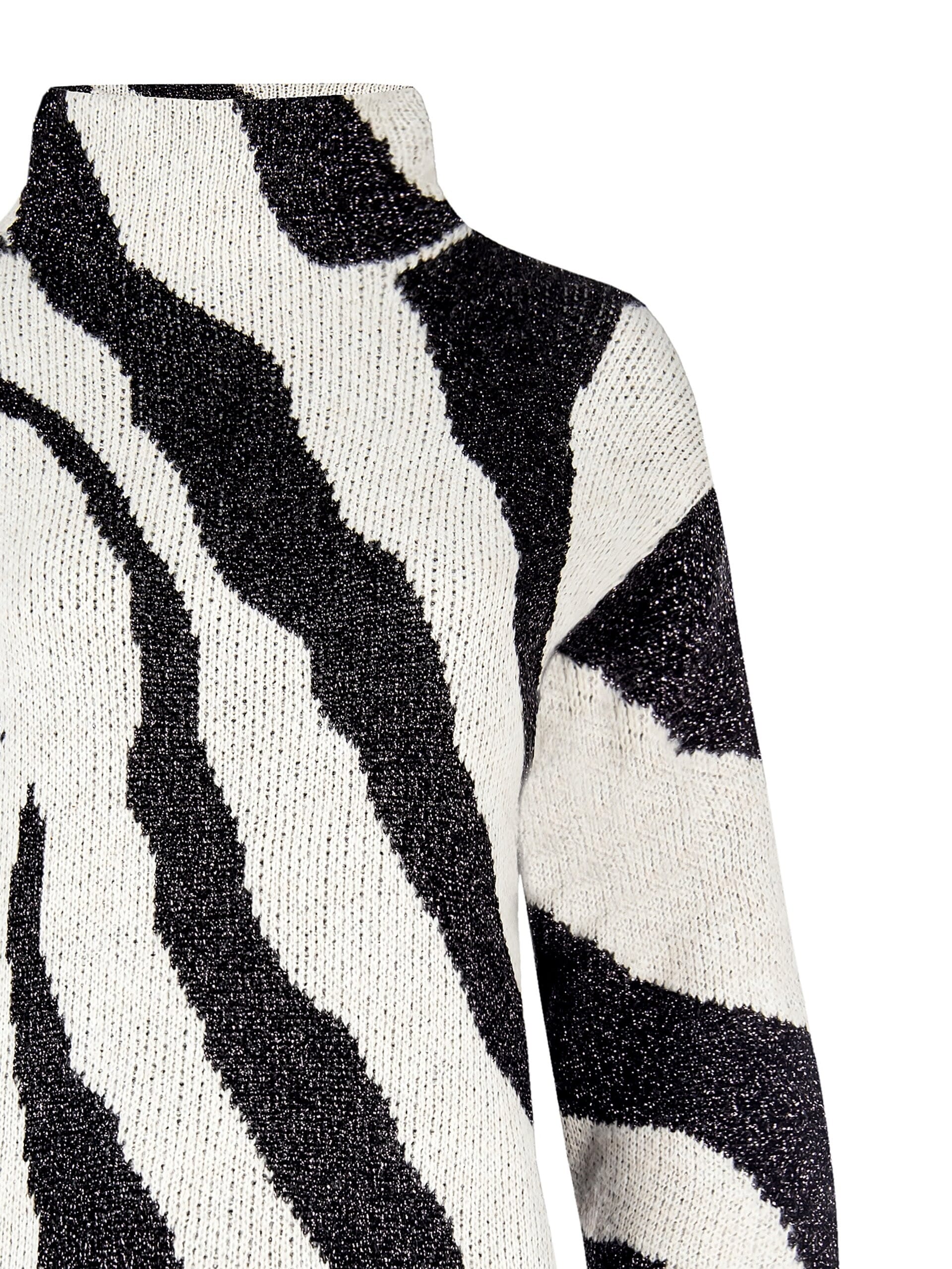 Animalier DolceVita Pull With Lurex Rinascimento