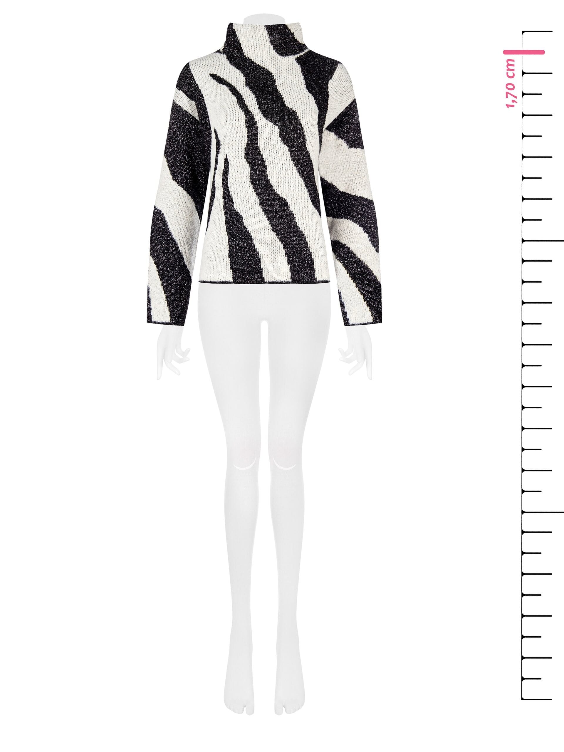 Animalier DolceVita Pull With Lurex Rinascimento